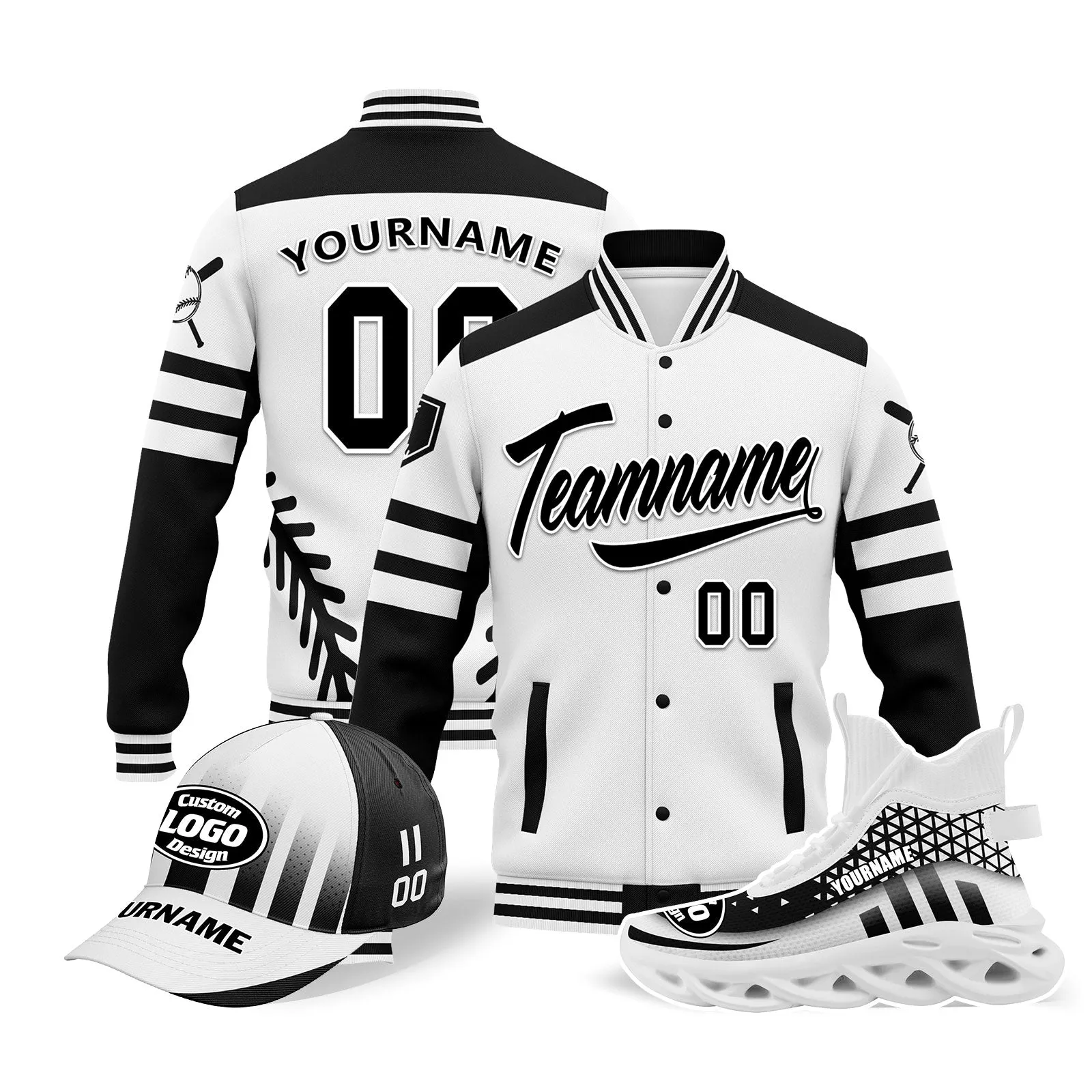 Corporate Gifts,Custom Jacket MaxSoul Shoes and Hat Combo Offer Personalized Combo ZH-D023030-6