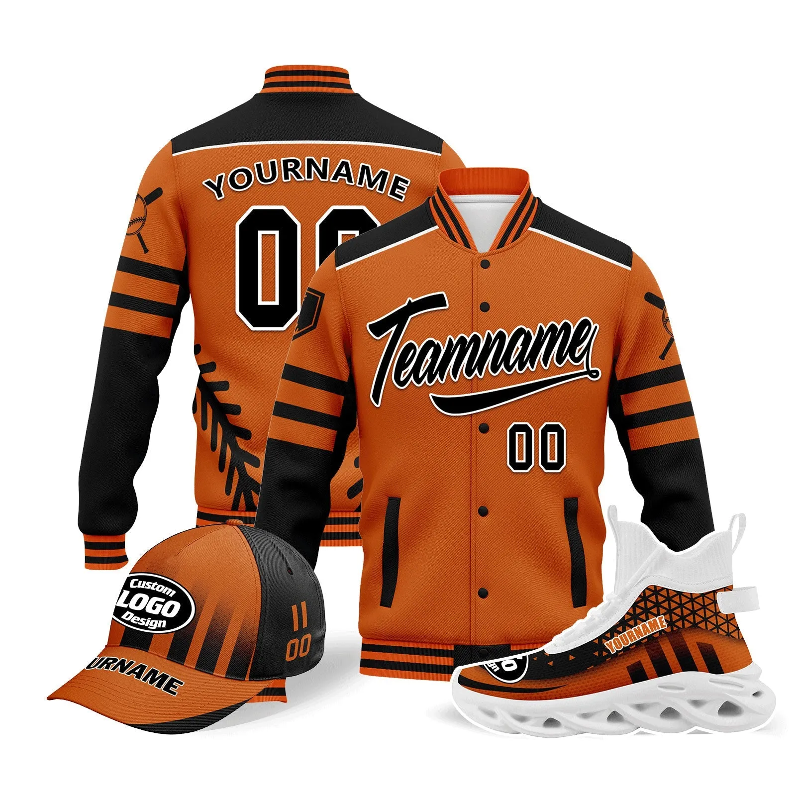 Corporate Gifts,Custom Jacket MaxSoul Shoes and Hat Combo Offer Personalized Combo ZH-D023030-8