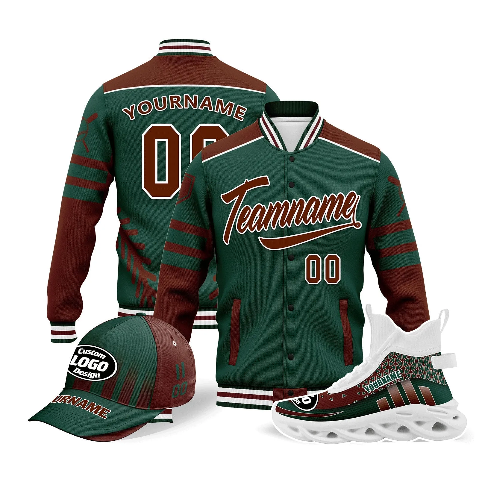 Corporate Gifts,Custom Jacket MaxSoul Shoes and Hat Combo Offer Personalized Combo ZH-D023030-9