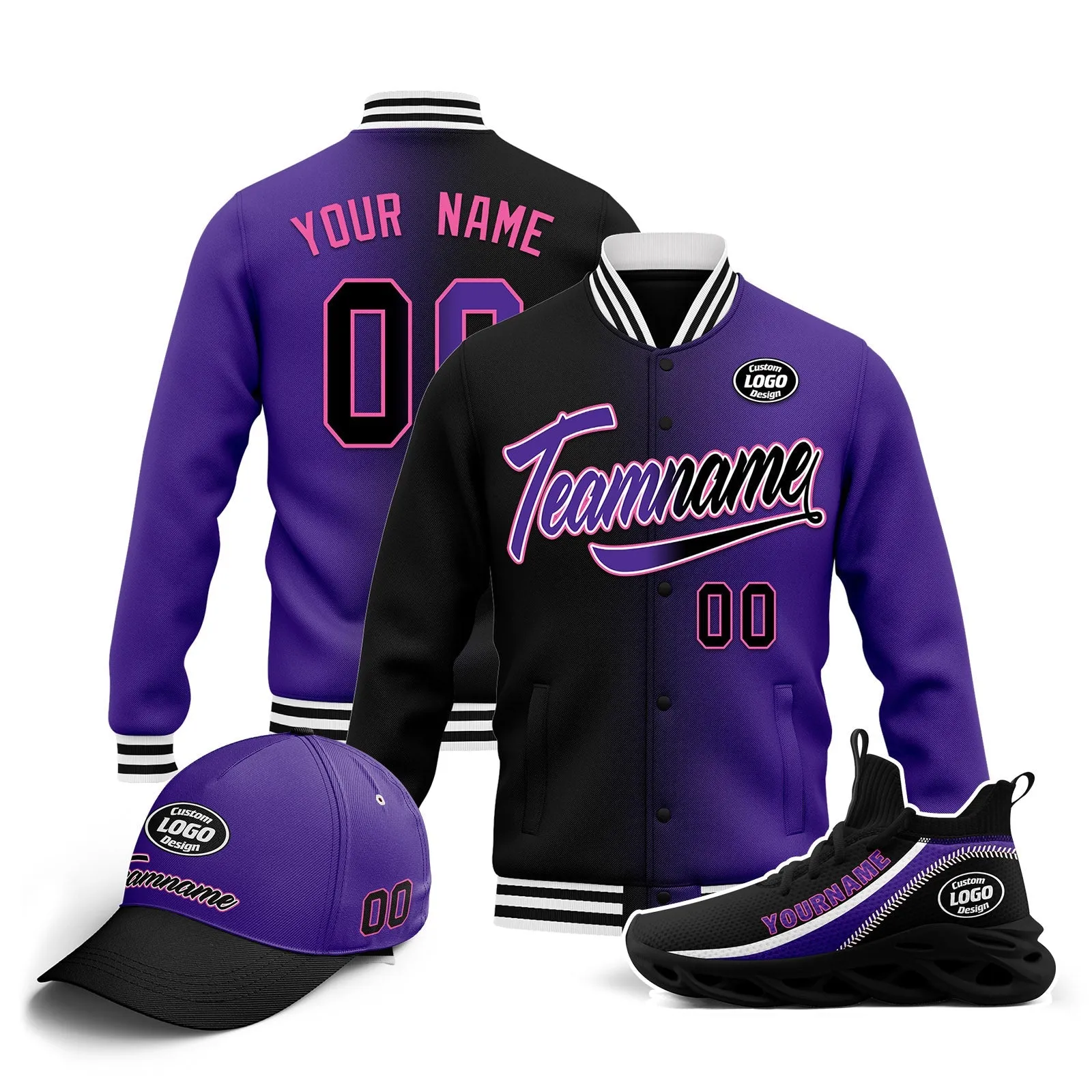 Corporate Gifts,Custom Jacket MaxSoul Shoes and Hat Combo Offer Personalized Combo ZH-D028016-12