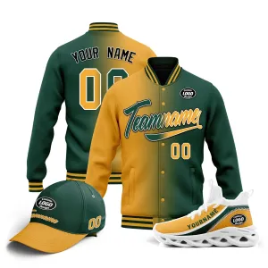 Corporate Gifts,Custom Jacket MaxSoul Shoes and Hat Combo Offer Personalized Combo ZH-D028016-15