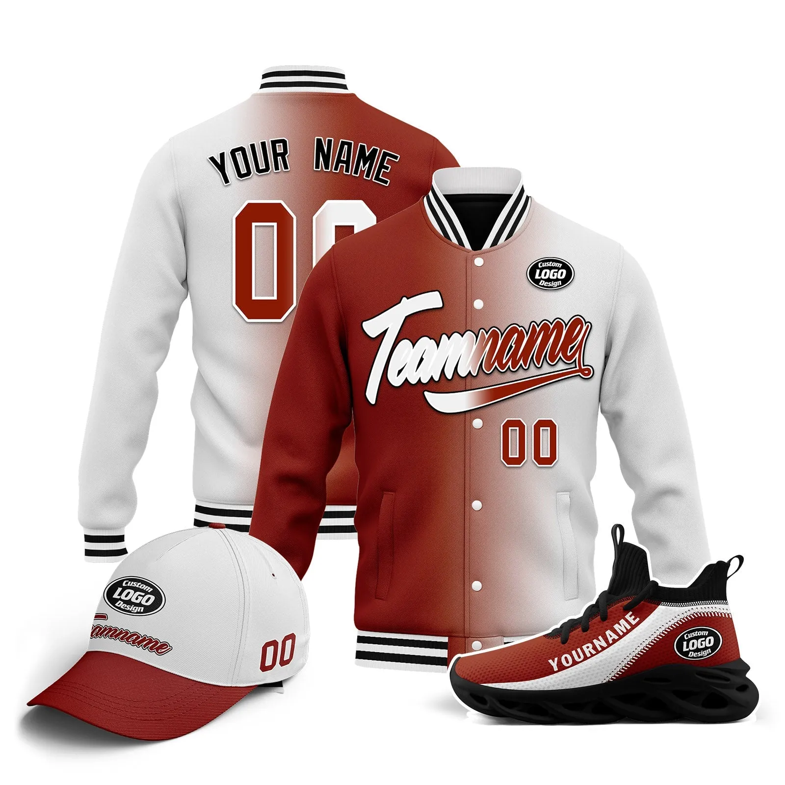 Corporate Gifts,Custom Jacket MaxSoul Shoes and Hat Combo Offer Personalized Combo ZH-D028016-18