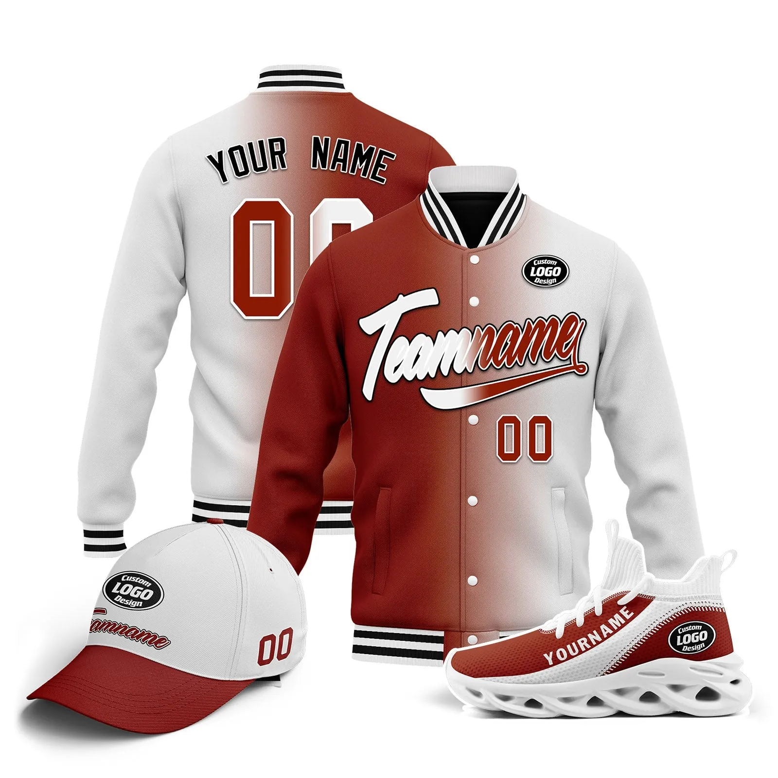 Corporate Gifts,Custom Jacket MaxSoul Shoes and Hat Combo Offer Personalized Combo ZH-D028016-18
