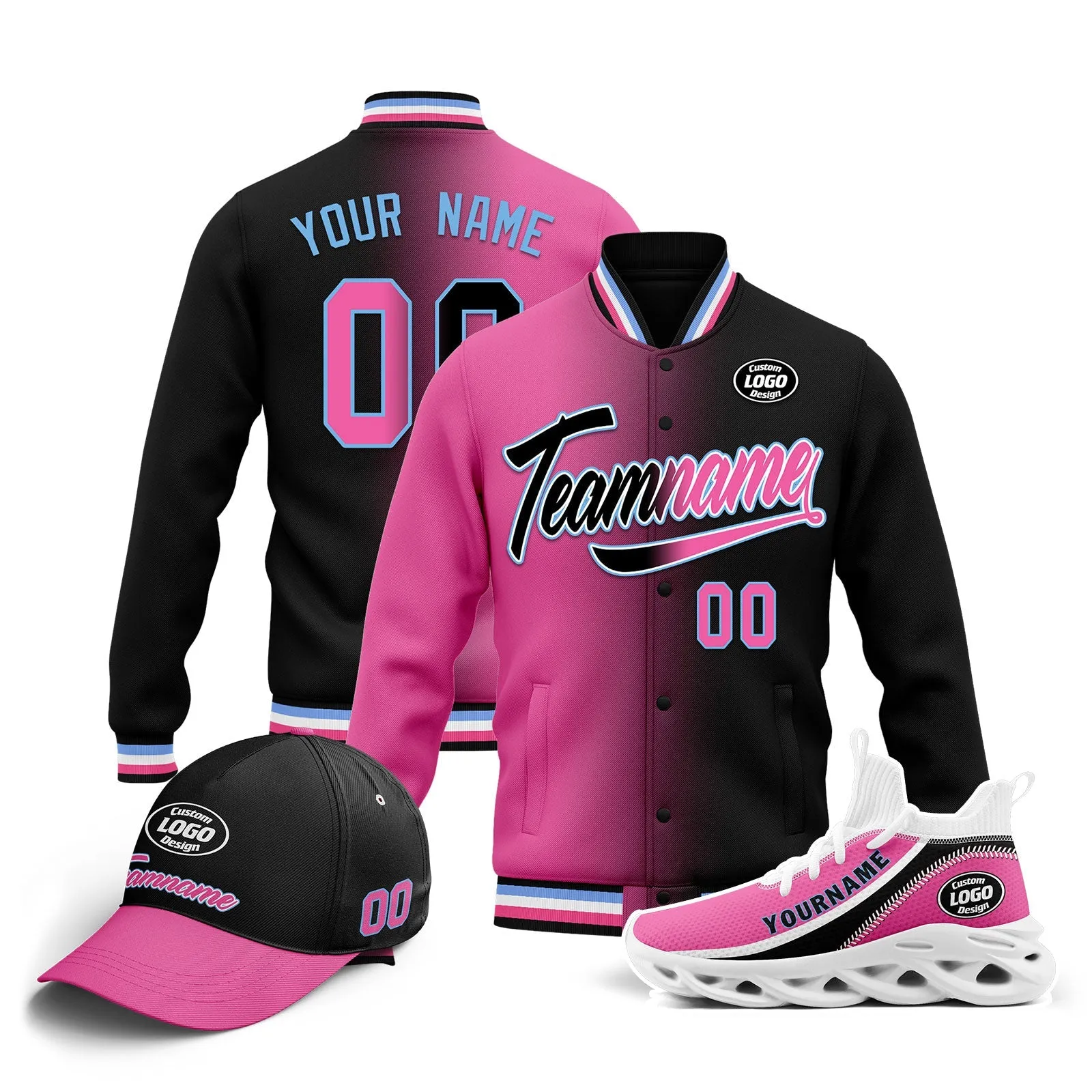 Corporate Gifts,Custom Jacket MaxSoul Shoes and Hat Combo Offer Personalized Combo ZH-D028016-19