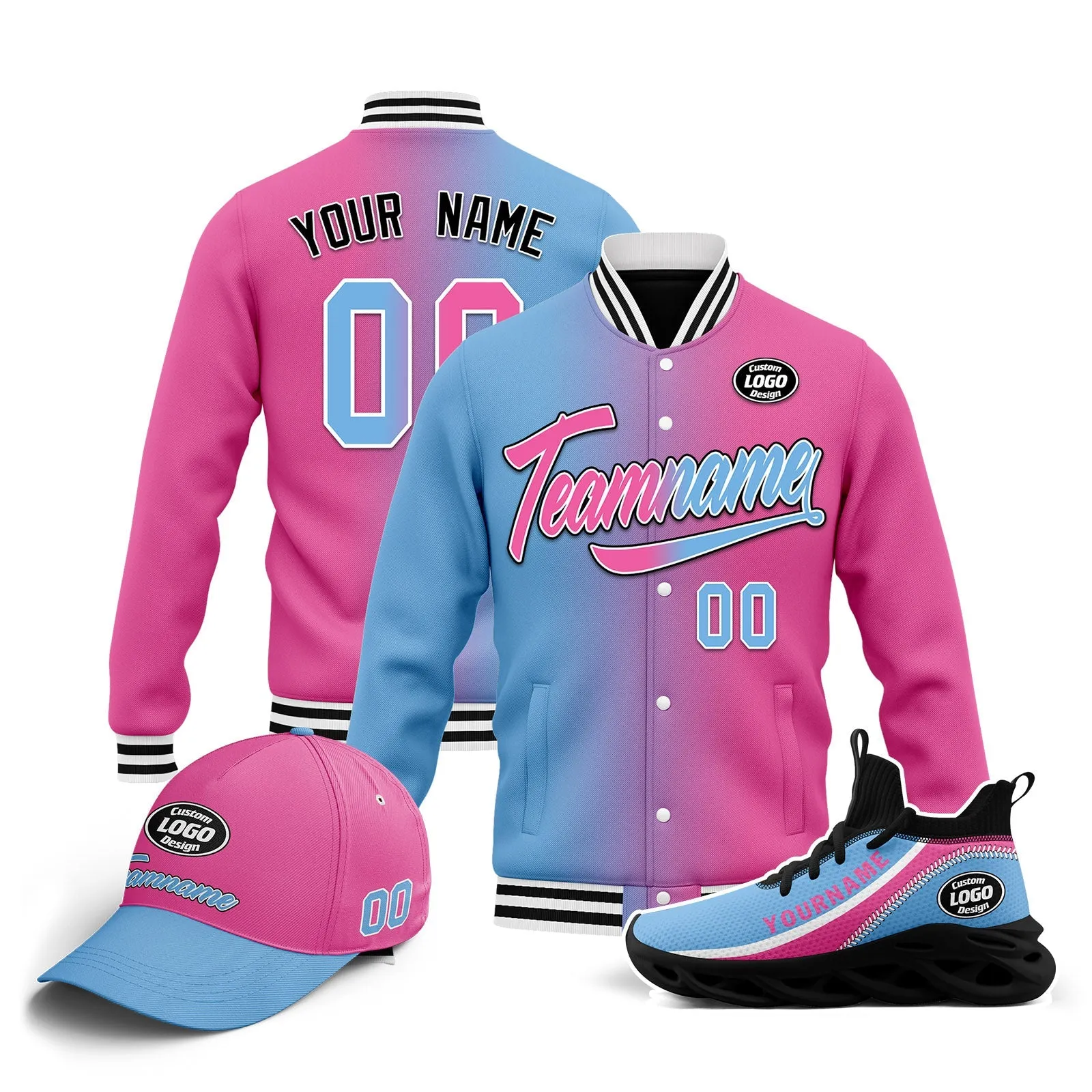 Corporate Gifts,Custom Jacket MaxSoul Shoes and Hat Combo Offer Personalized Combo ZH-D028016-30