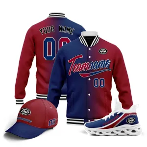 Corporate Gifts,Custom Jacket MaxSoul Shoes and Hat Combo Offer Personalized Combo ZH-D028016-4