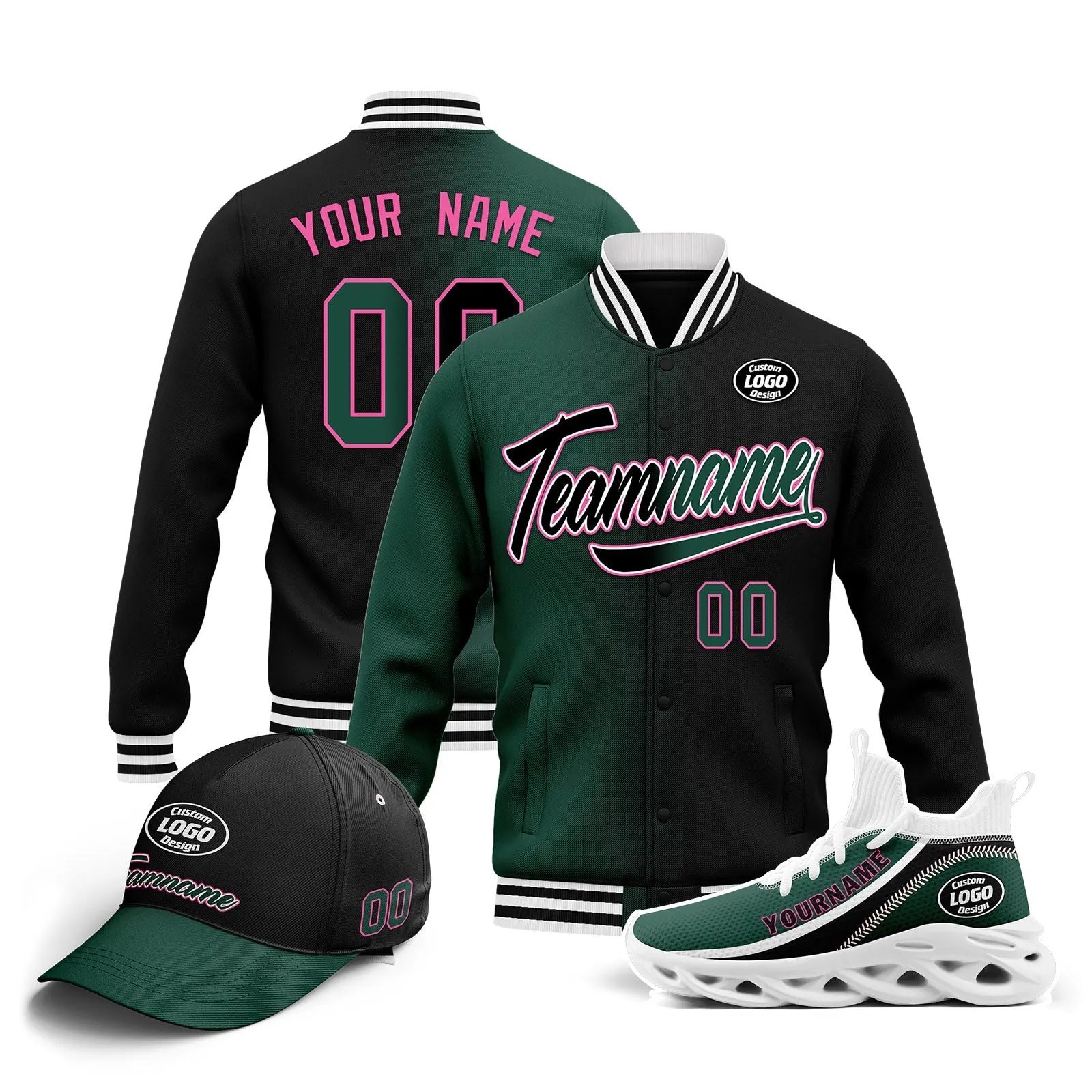 Corporate Gifts,Custom Jacket MaxSoul Shoes and Hat Combo Offer Personalized Combo ZH-D028016-7