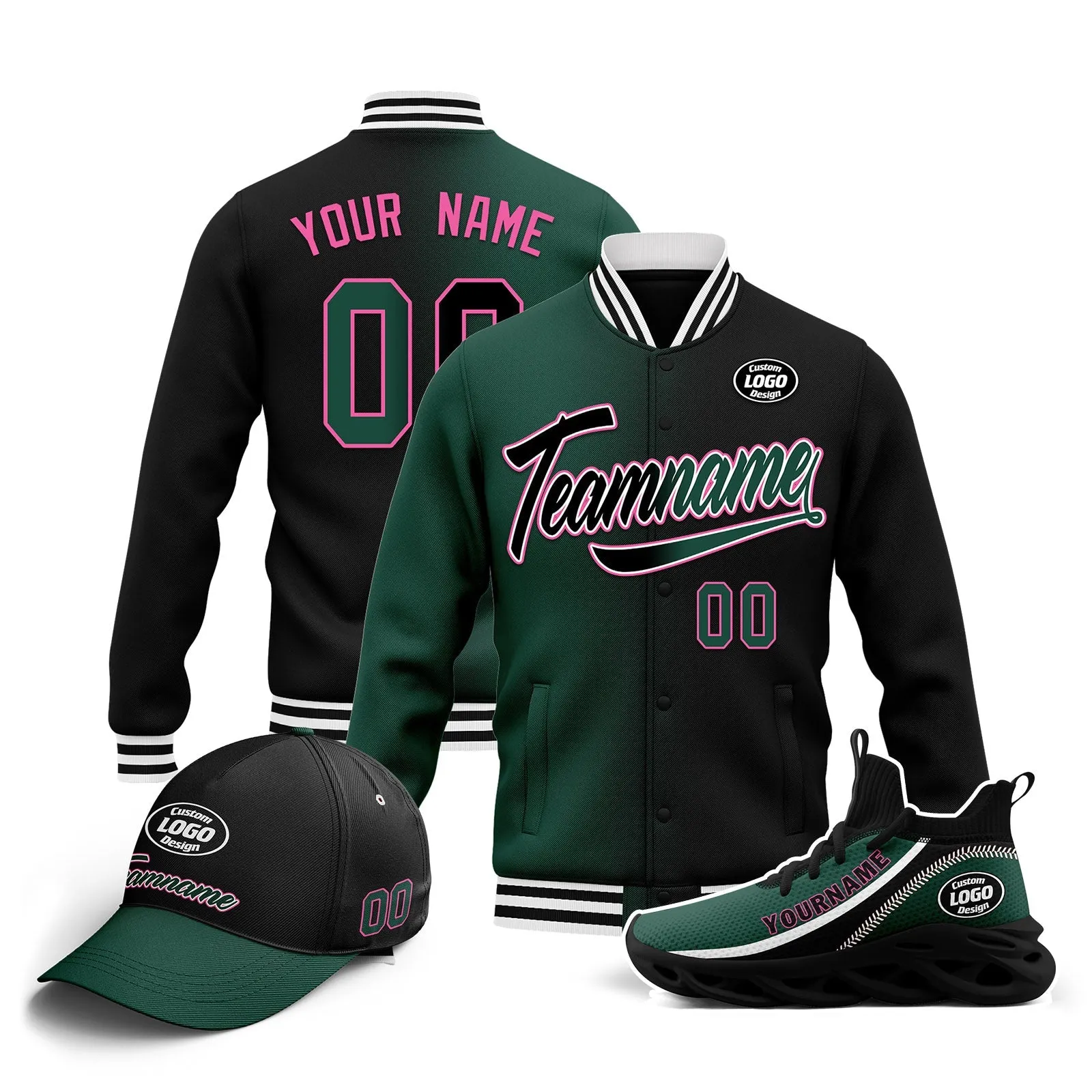 Corporate Gifts,Custom Jacket MaxSoul Shoes and Hat Combo Offer Personalized Combo ZH-D028016-7