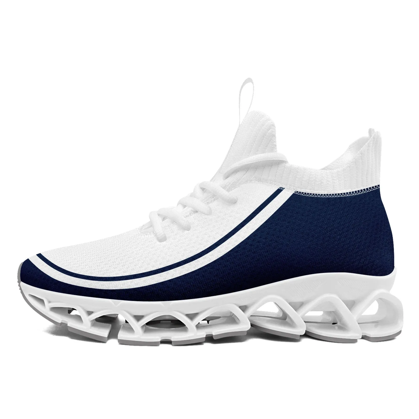 Corporate Gifts,Custom Navy White Maxsoul Shoes Personalized Sneaker FN030XD-D020388-24