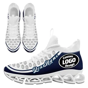 Corporate Gifts,Custom Navy White Maxsoul Shoes Personalized Sneaker FN030XD-D020388-24