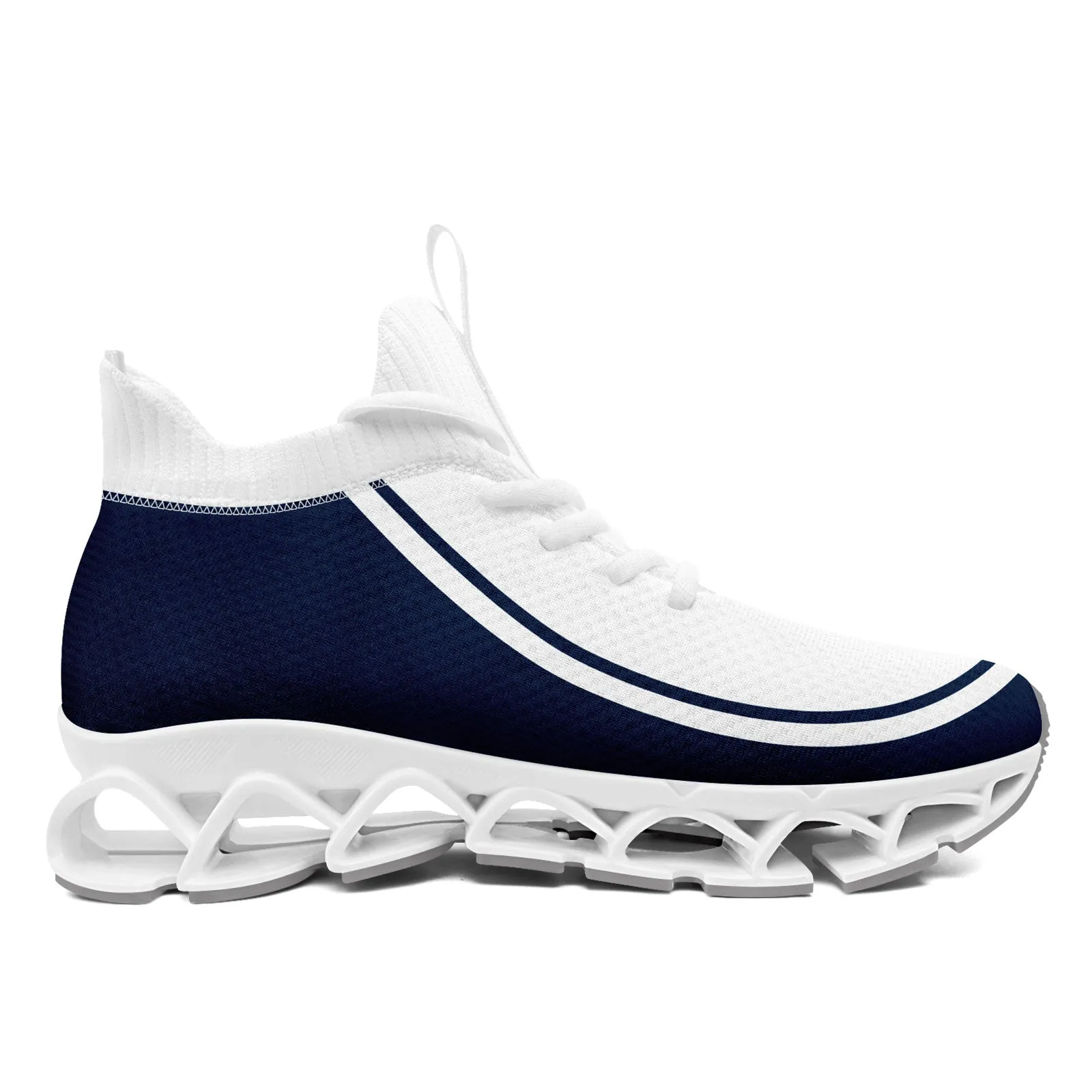 Corporate Gifts,Custom Navy White Maxsoul Shoes Personalized Sneaker FN030XD-D020388-24