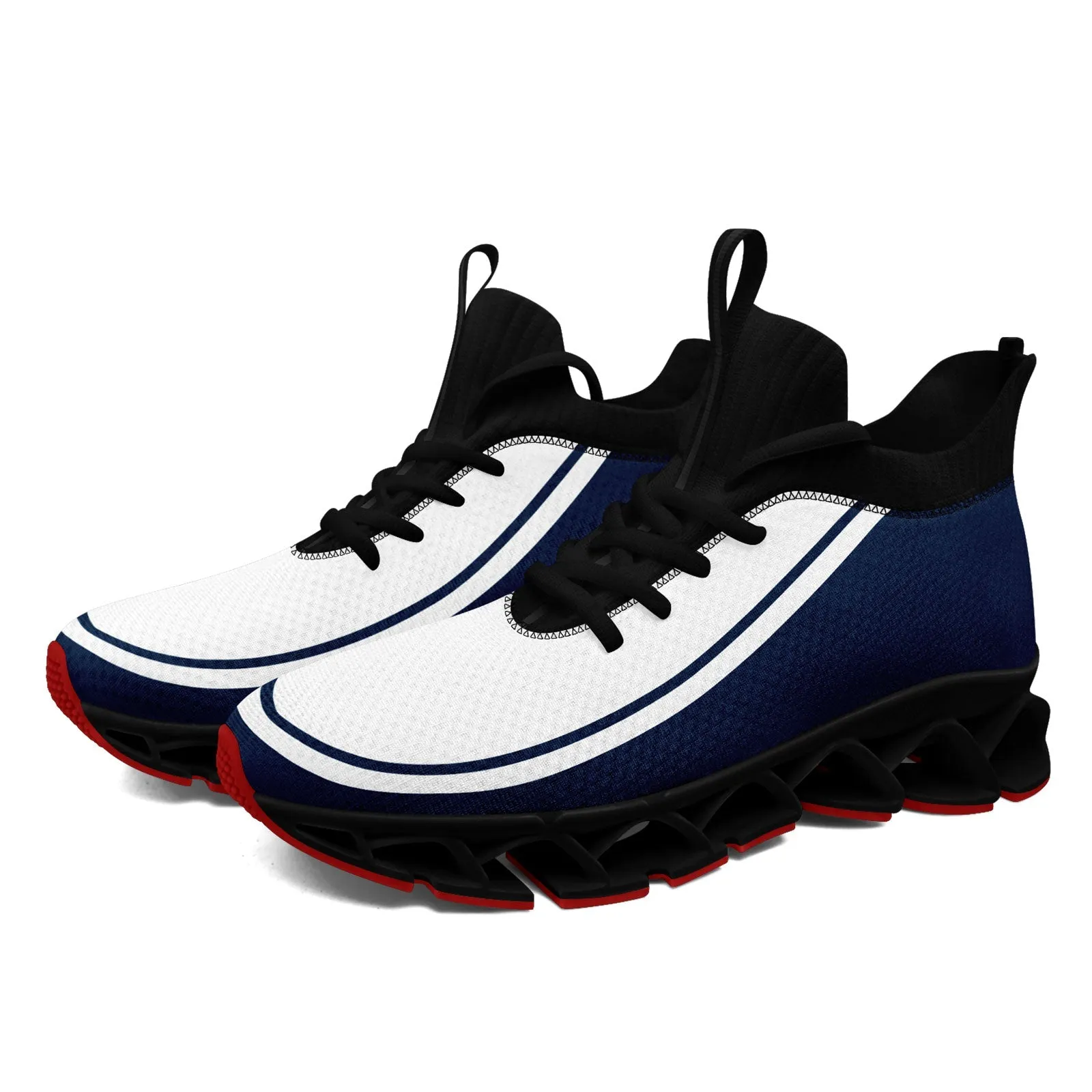 Corporate Gifts,Custom Navy White Maxsoul Shoes Personalized Sneaker FN030XD-D020388-24