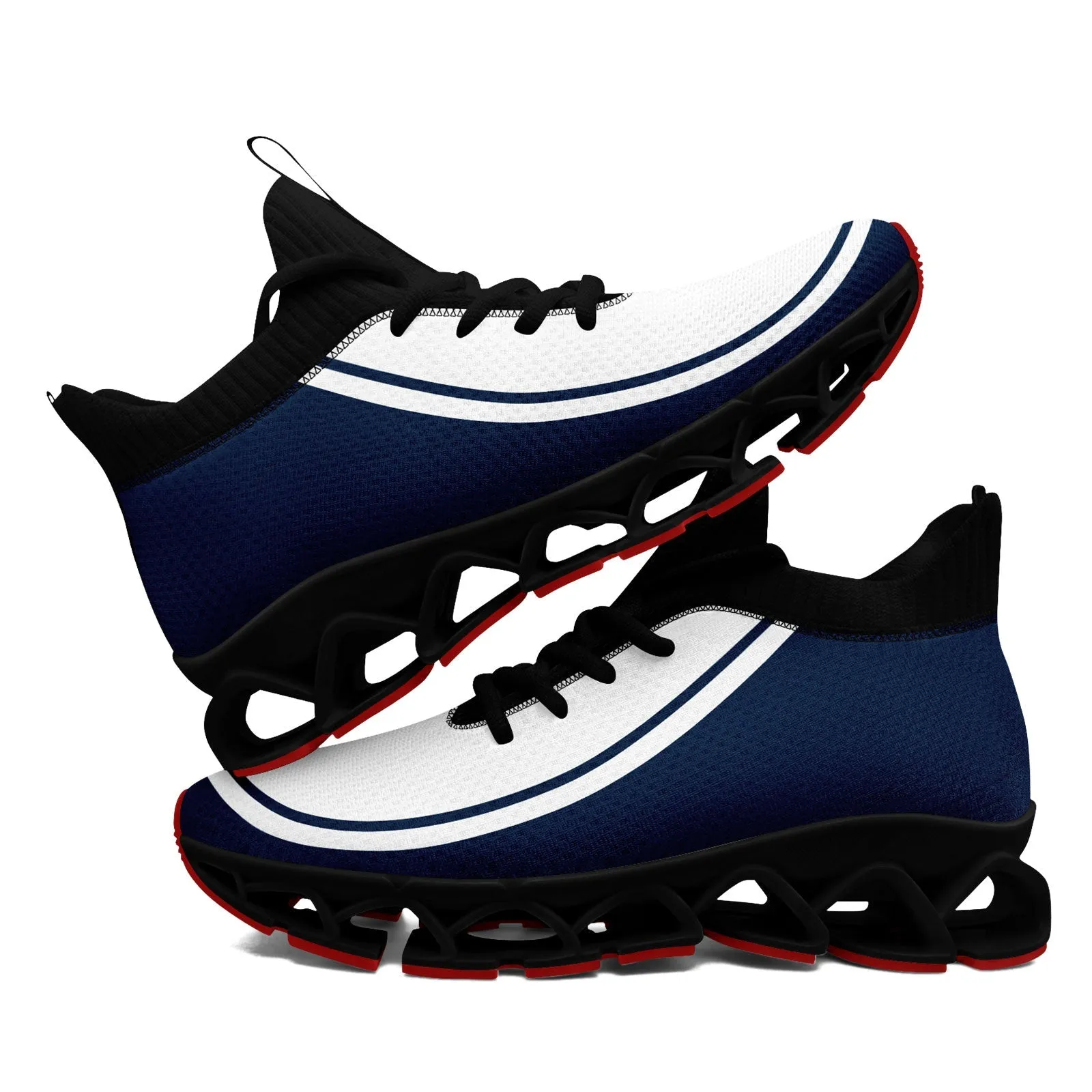 Corporate Gifts,Custom Navy White Maxsoul Shoes Personalized Sneaker FN030XD-D020388-24