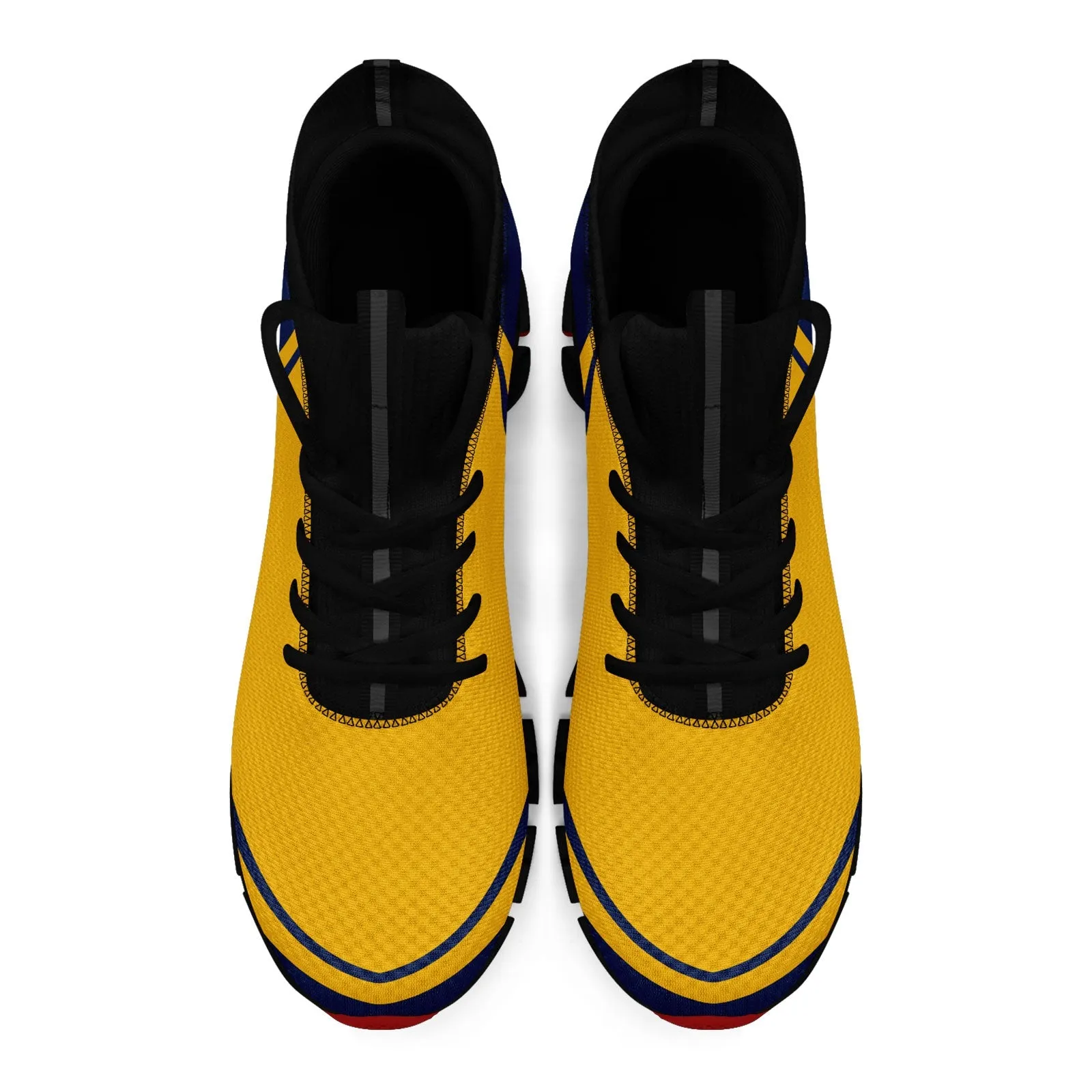 Corporate Gifts,Custom Navy Yellow Maxsoul Shoes Personalized Sneaker FN030XD-D020388-13