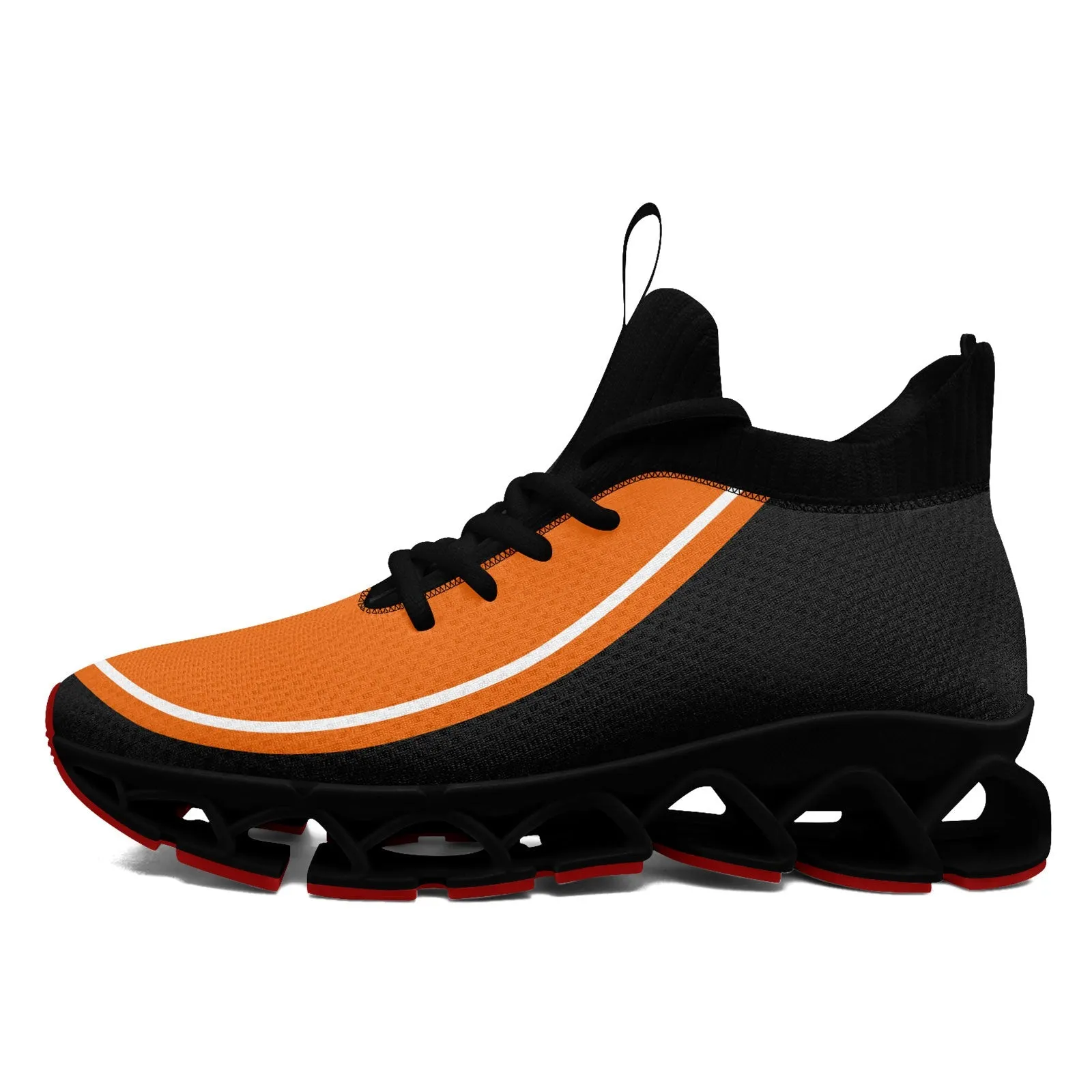 Corporate Gifts,Custom Orange Dark Gray Maxsoul Shoes Personalized Sneaker FN030XD-D020388-4