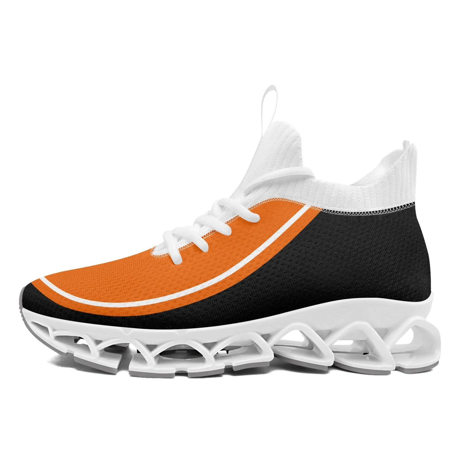 Corporate Gifts,Custom Orange Dark Gray Maxsoul Shoes Personalized Sneaker FN030XD-D020388-4