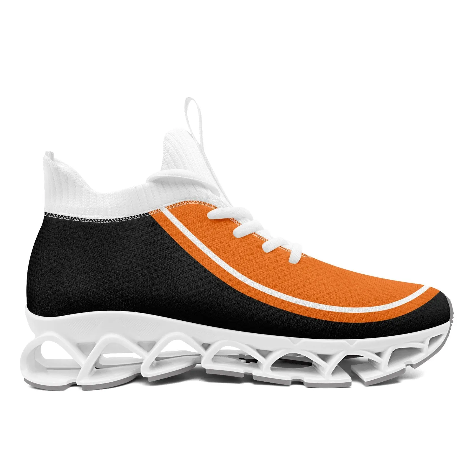 Corporate Gifts,Custom Orange Dark Gray Maxsoul Shoes Personalized Sneaker FN030XD-D020388-4