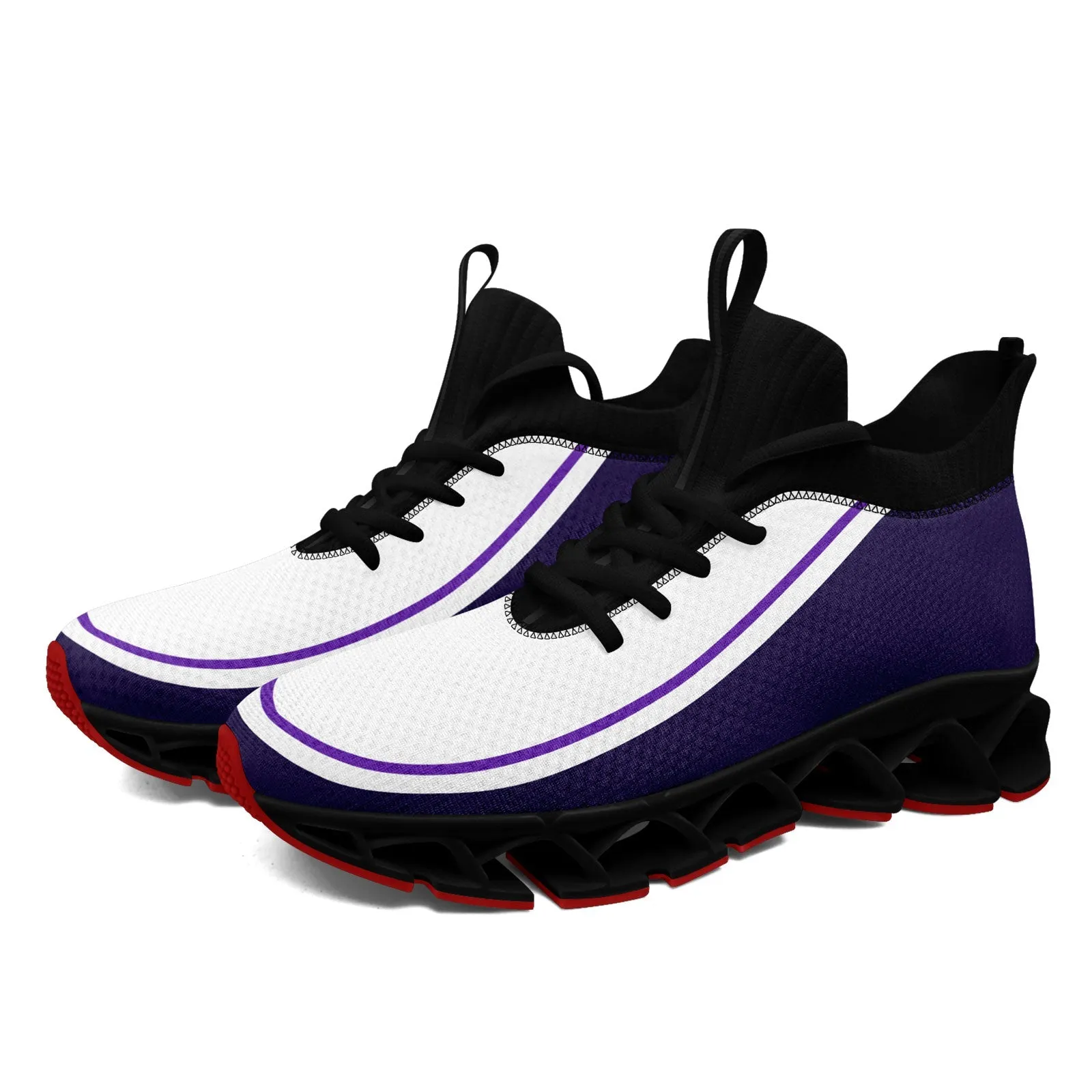 Corporate Gifts,Custom Purple Cream Maxsoul Shoes Personalized Sneaker FN030XD-D020388-16