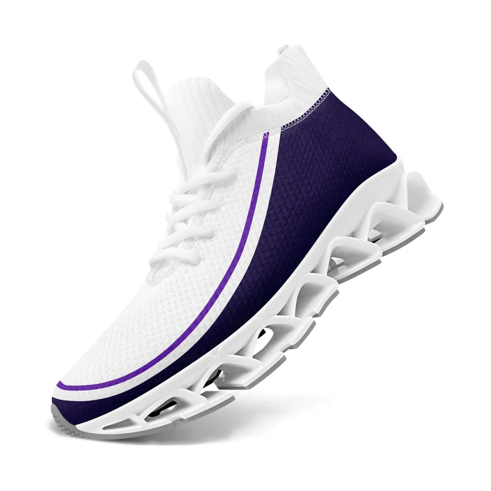 Corporate Gifts,Custom Purple Cream Maxsoul Shoes Personalized Sneaker FN030XD-D020388-16