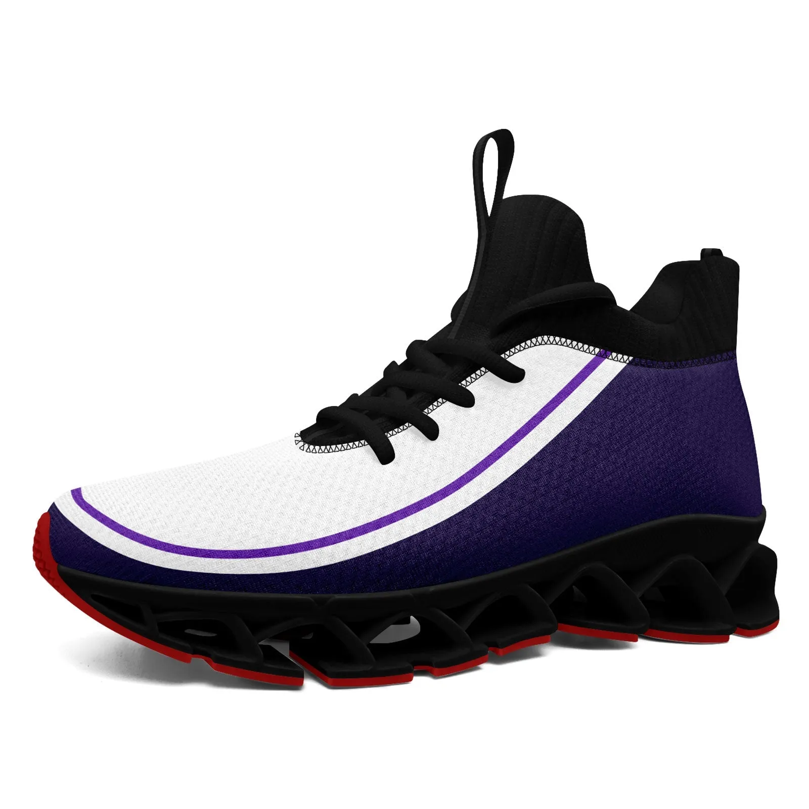 Corporate Gifts,Custom Purple Cream Maxsoul Shoes Personalized Sneaker FN030XD-D020388-16