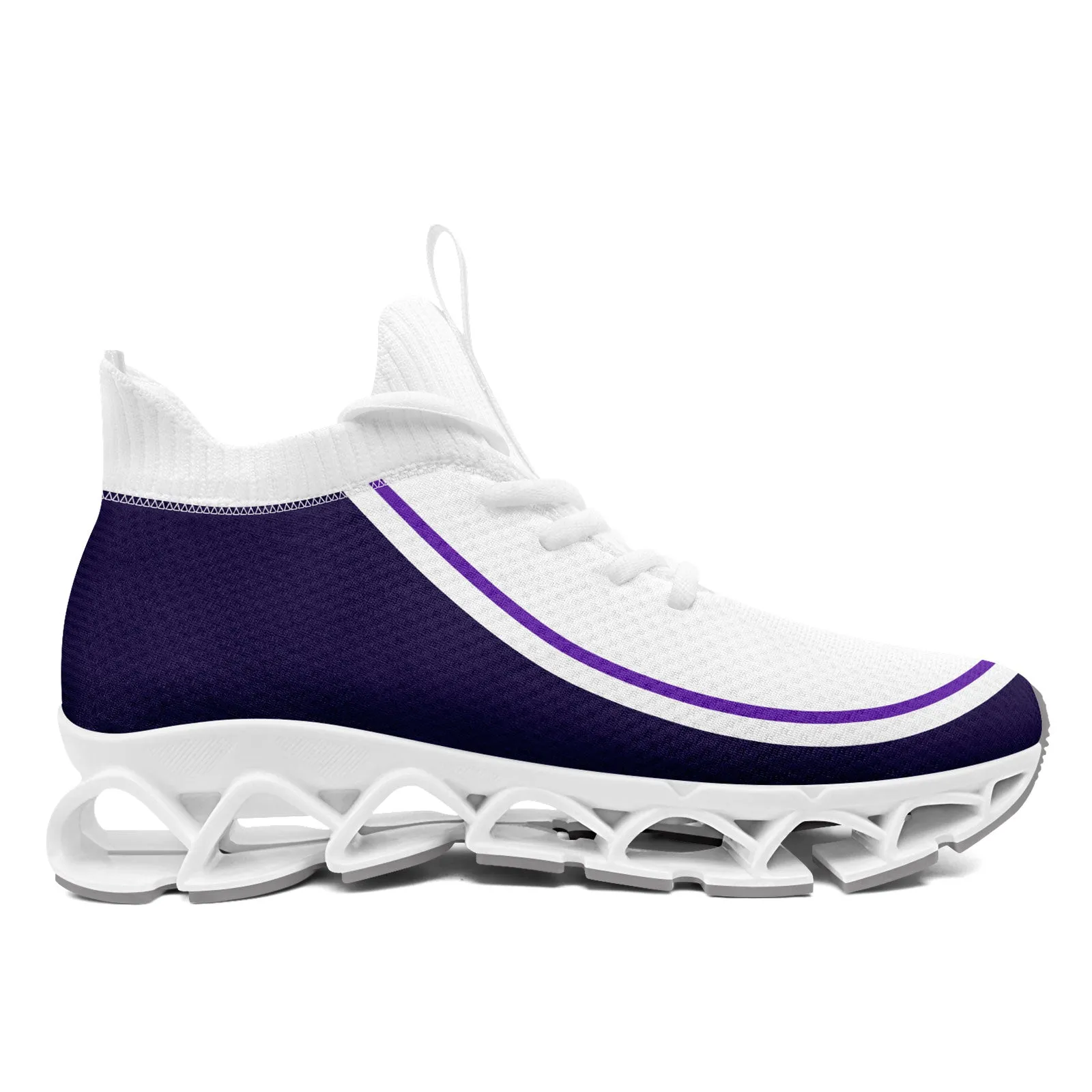 Corporate Gifts,Custom Purple Cream Maxsoul Shoes Personalized Sneaker FN030XD-D020388-16