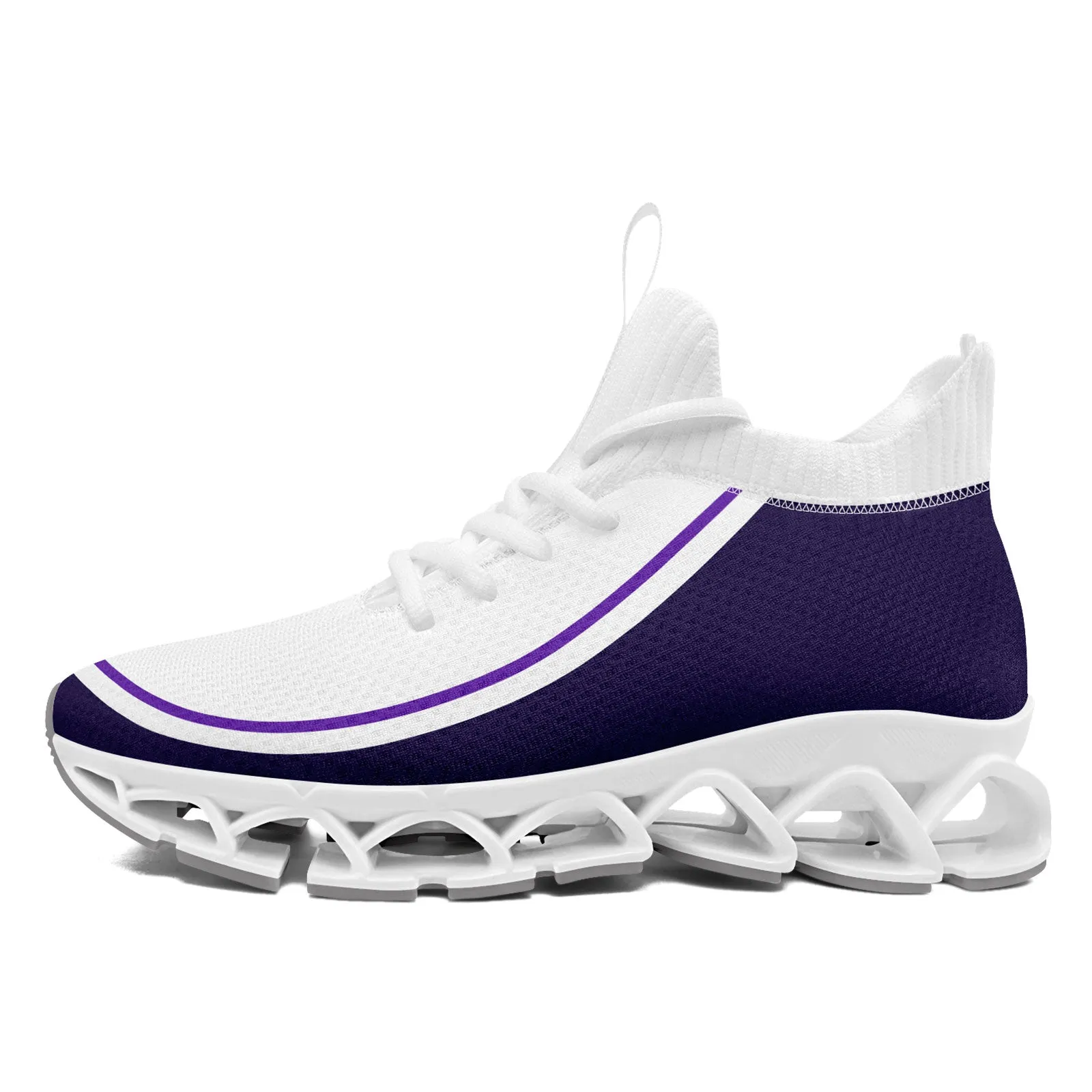 Corporate Gifts,Custom Purple Cream Maxsoul Shoes Personalized Sneaker FN030XD-D020388-16