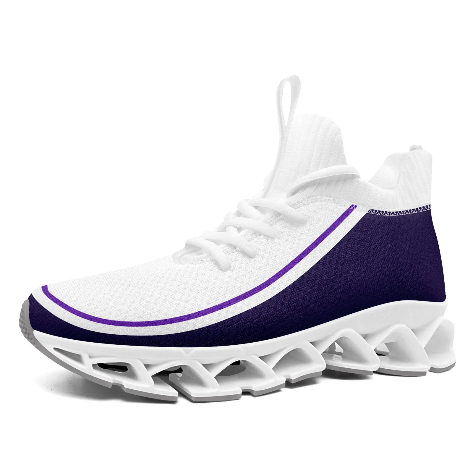 Corporate Gifts,Custom Purple Cream Maxsoul Shoes Personalized Sneaker FN030XD-D020388-16