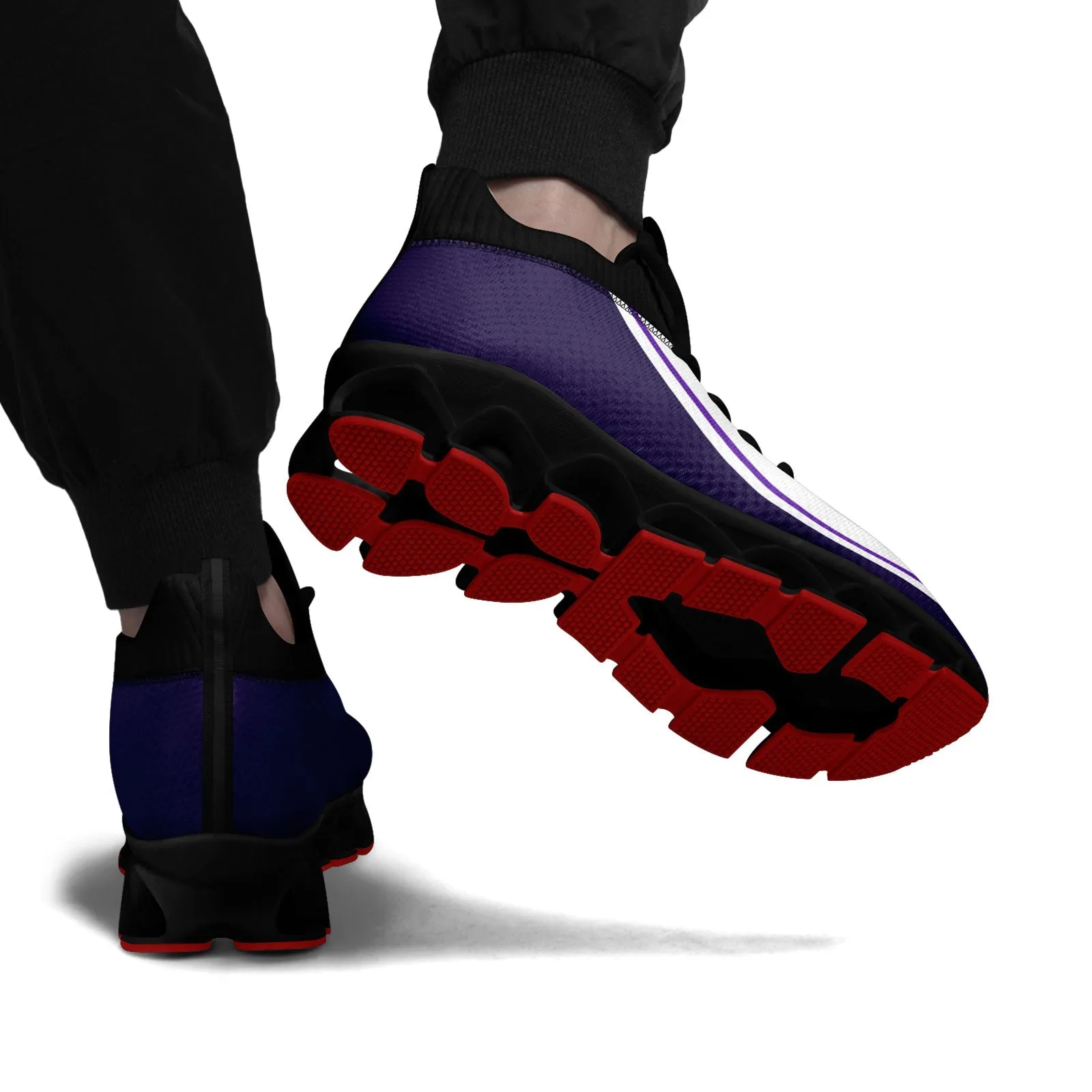Corporate Gifts,Custom Purple Cream Maxsoul Shoes Personalized Sneaker FN030XD-D020388-16