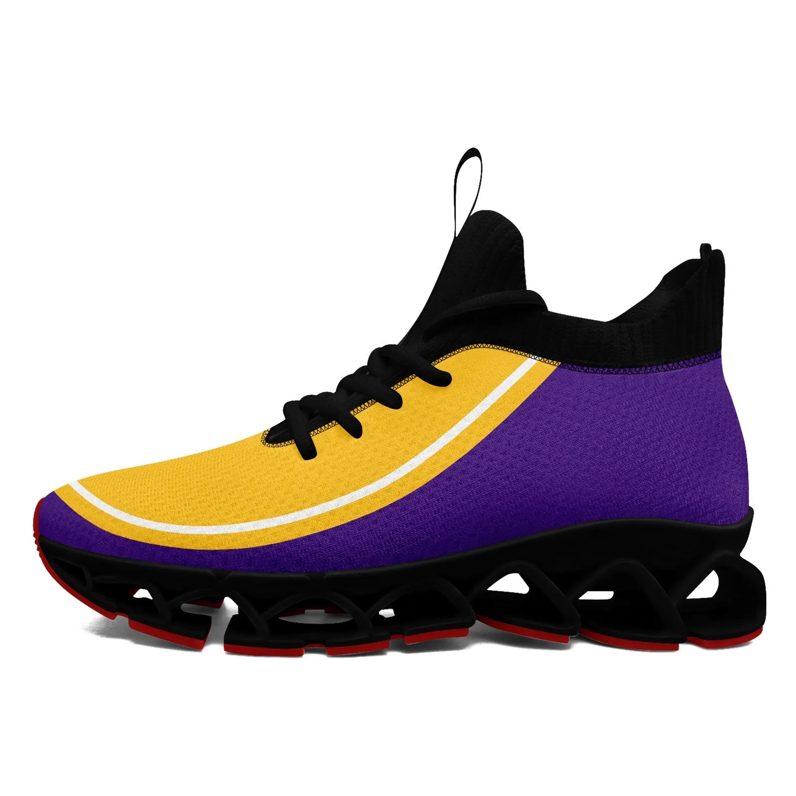 Corporate Gifts,Custom Purple Yellow Maxsoul Shoes Personalized Sneaker FN030XD-D020388-26