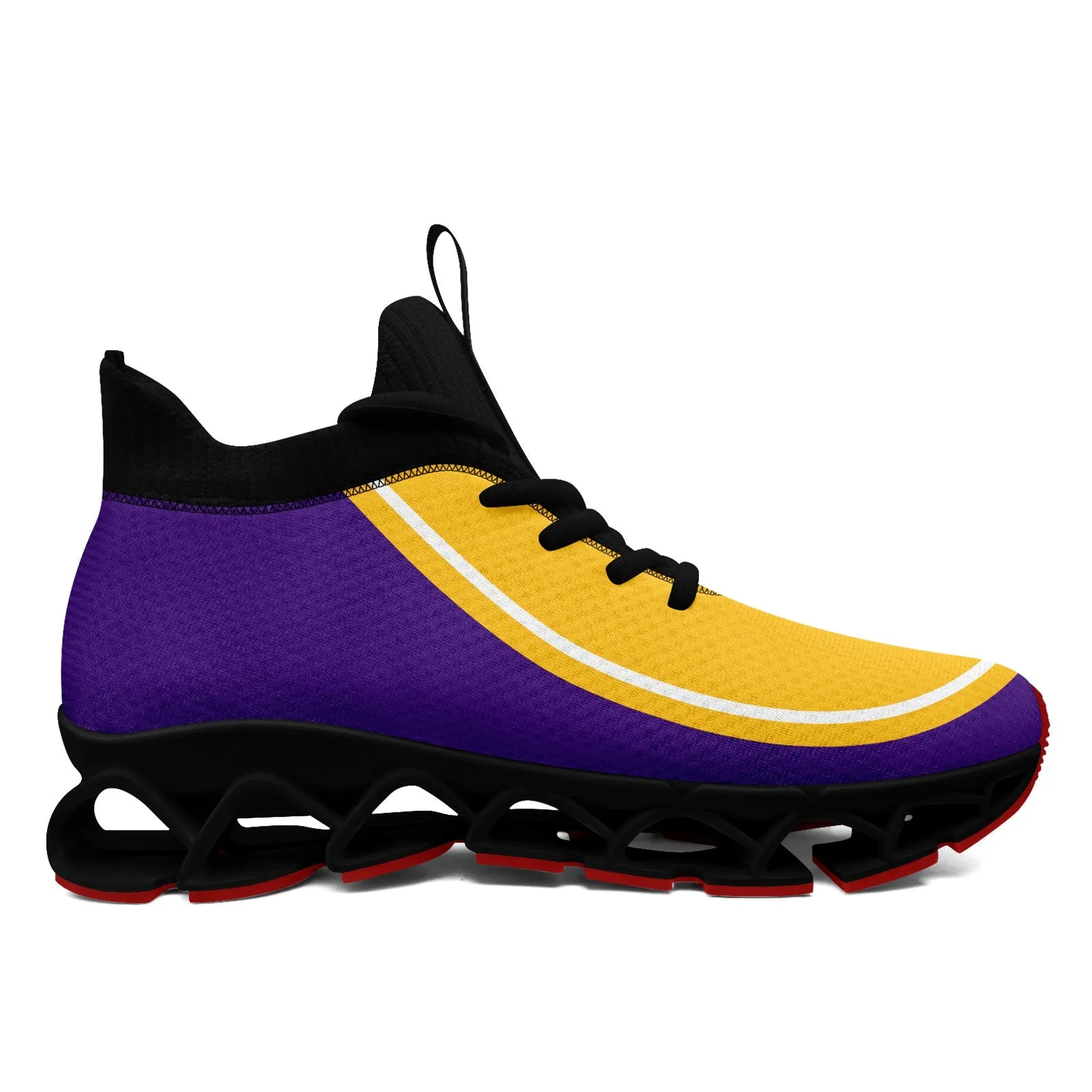 Corporate Gifts,Custom Purple Yellow Maxsoul Shoes Personalized Sneaker FN030XD-D020388-26