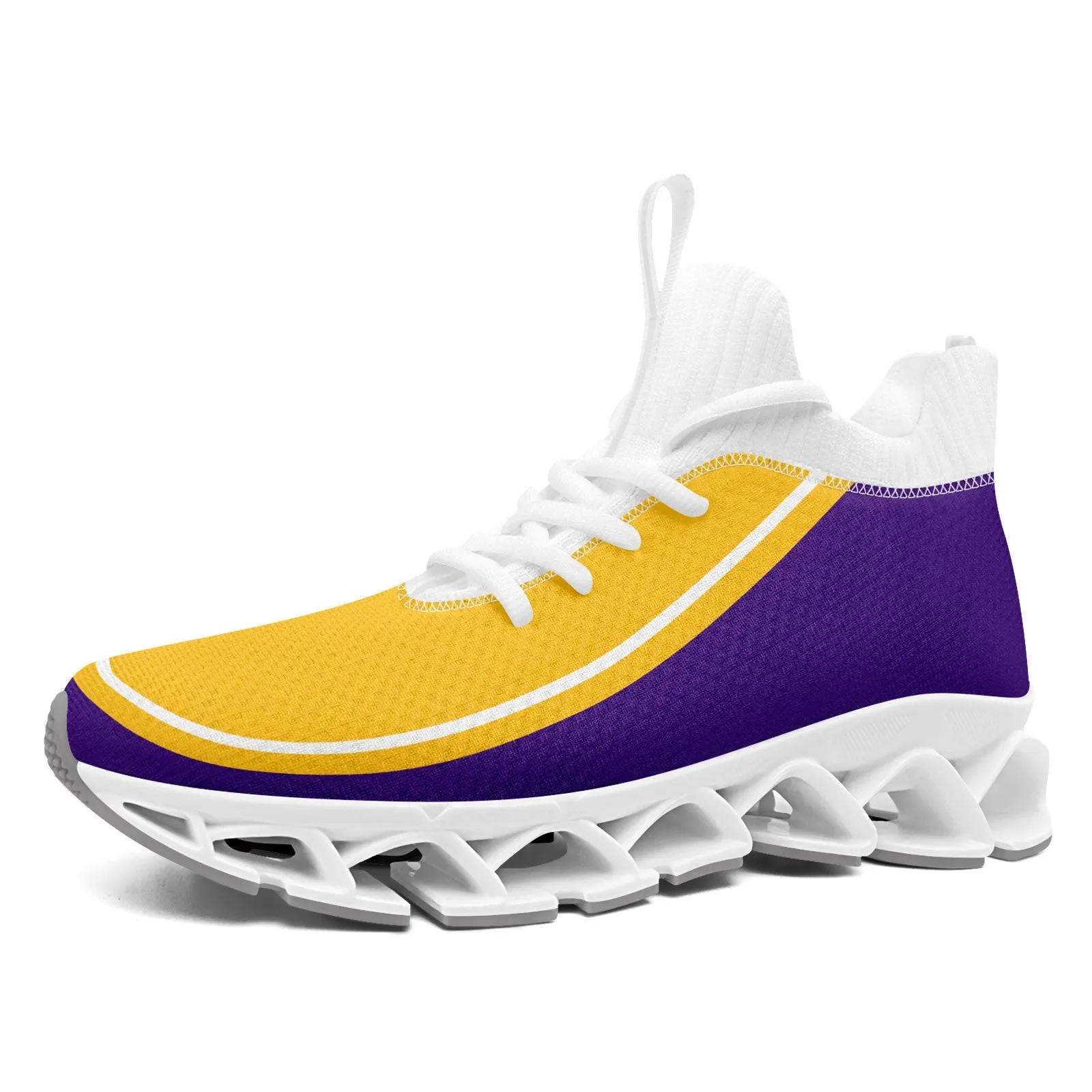 Corporate Gifts,Custom Purple Yellow Maxsoul Shoes Personalized Sneaker FN030XD-D020388-26