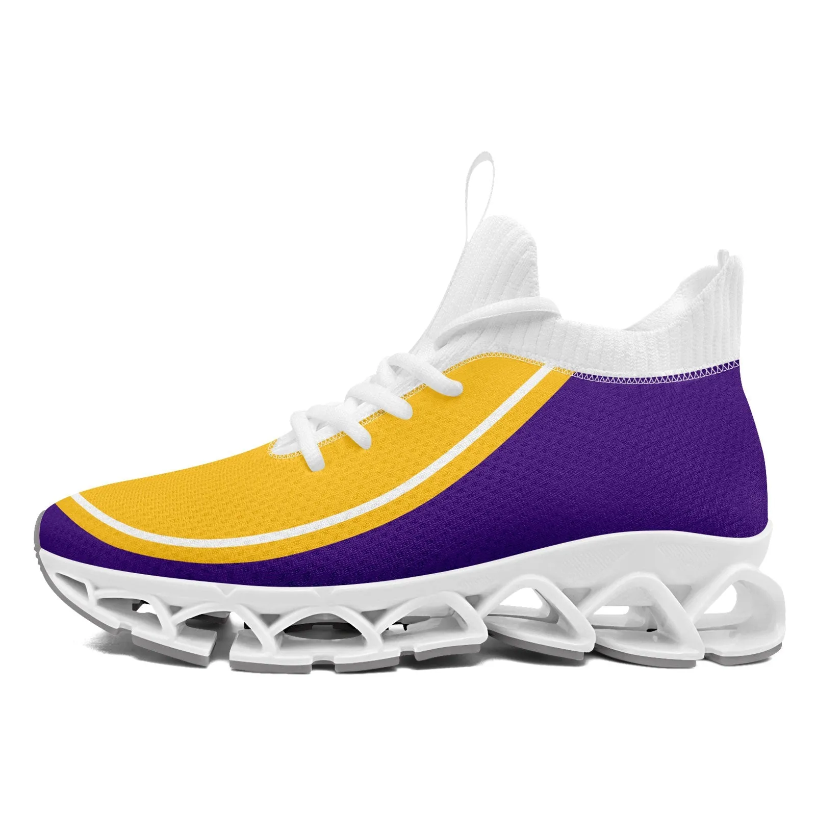 Corporate Gifts,Custom Purple Yellow Maxsoul Shoes Personalized Sneaker FN030XD-D020388-26