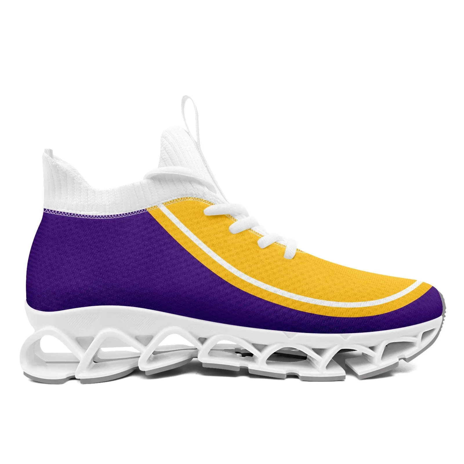 Corporate Gifts,Custom Purple Yellow Maxsoul Shoes Personalized Sneaker FN030XD-D020388-26