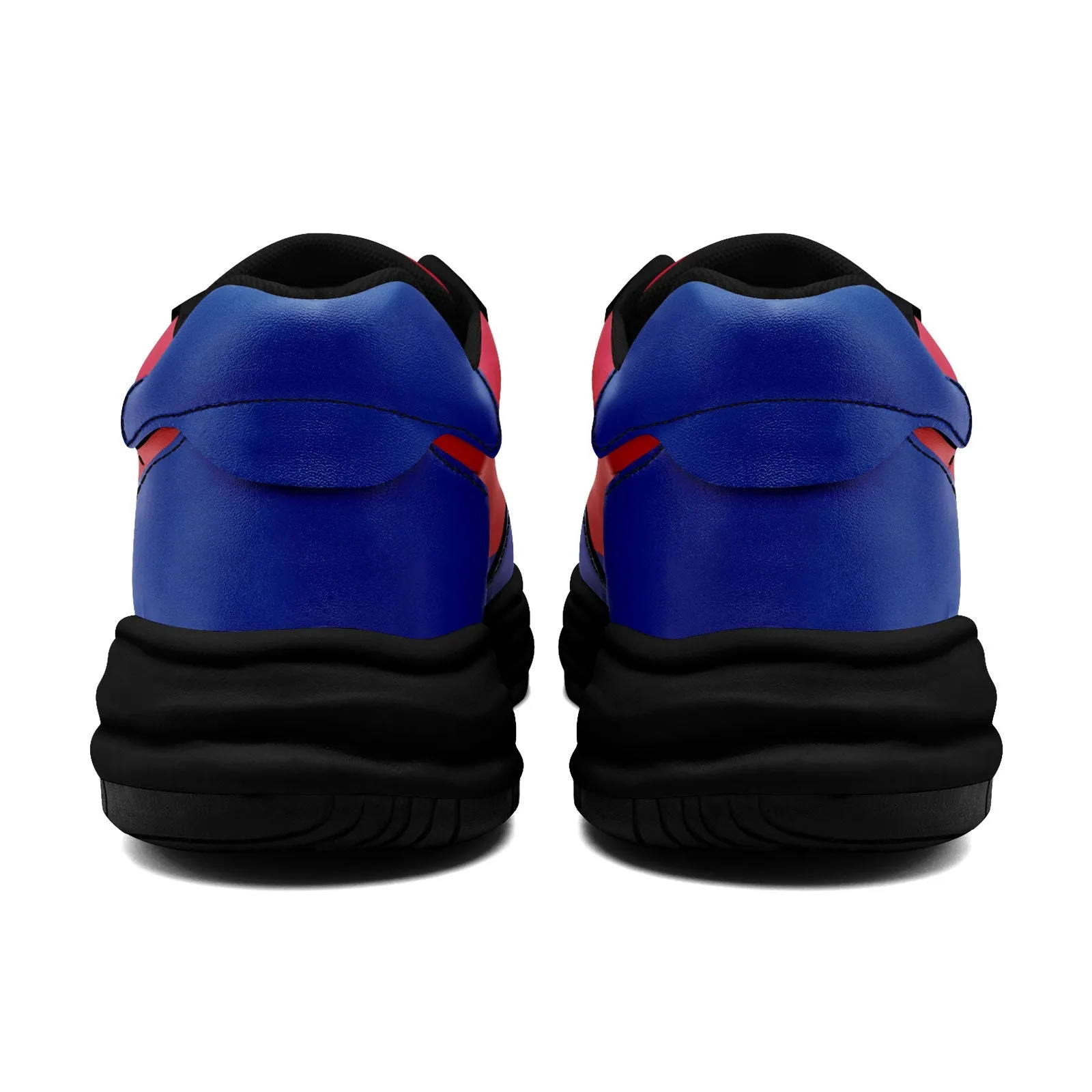 Corporate Gifts,Custom Red Blue Buffalo Shoes Personalized Sneaker FN032-D020389-4