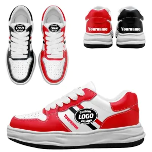 Corporate Gifts,Custom Red Blue Houston Shoes Personalized Sneaker FN032-D020389-12