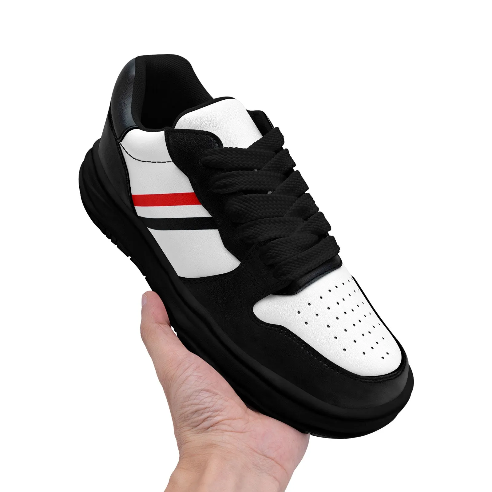 Corporate Gifts,Custom Red Blue Houston Shoes Personalized Sneaker FN032-D020389-12