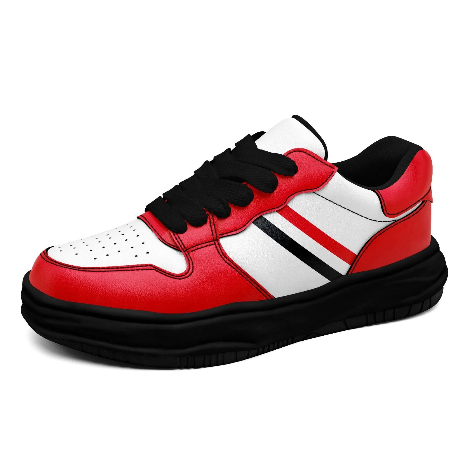 Corporate Gifts,Custom Red Blue Houston Shoes Personalized Sneaker FN032-D020389-12