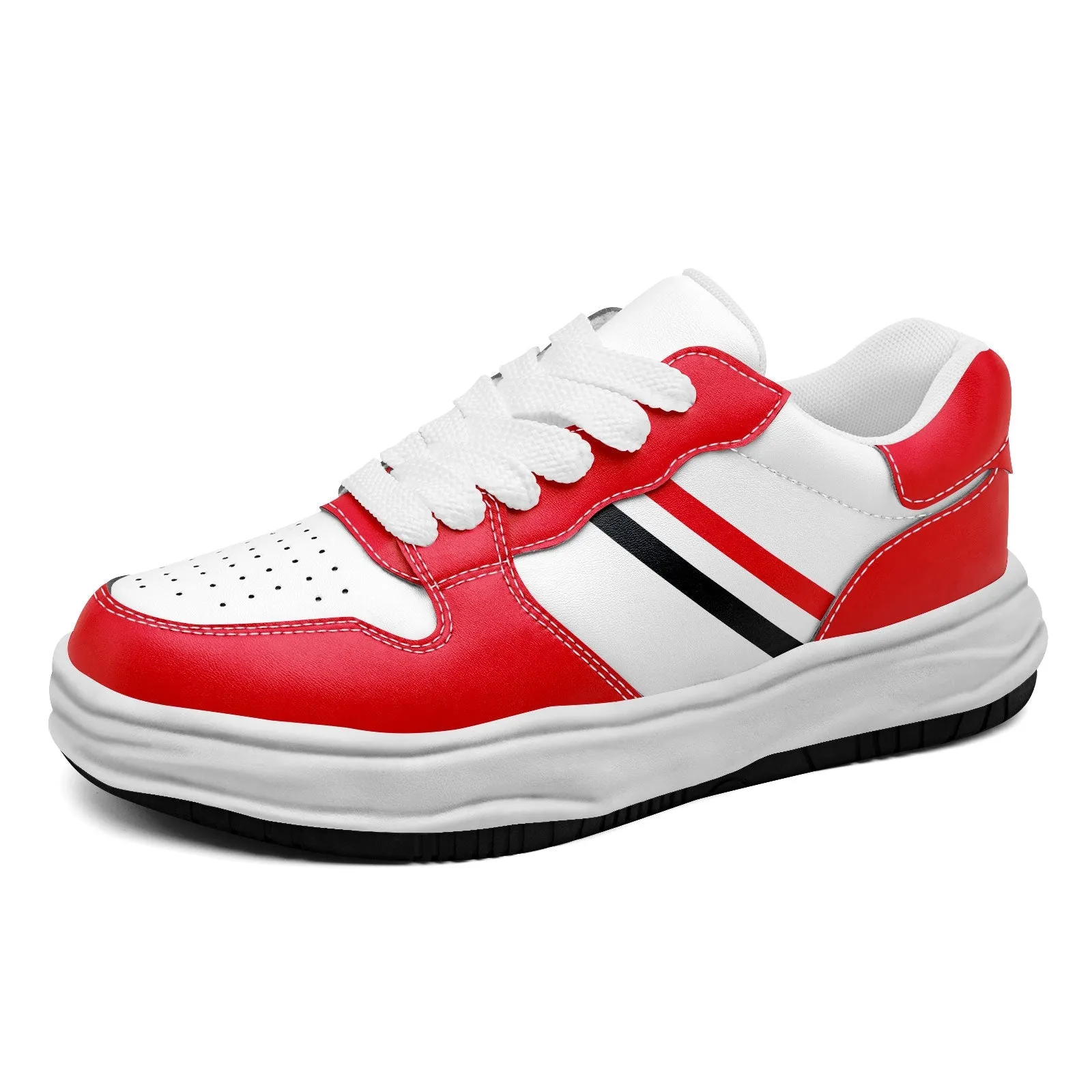 Corporate Gifts,Custom Red Blue Houston Shoes Personalized Sneaker FN032-D020389-12