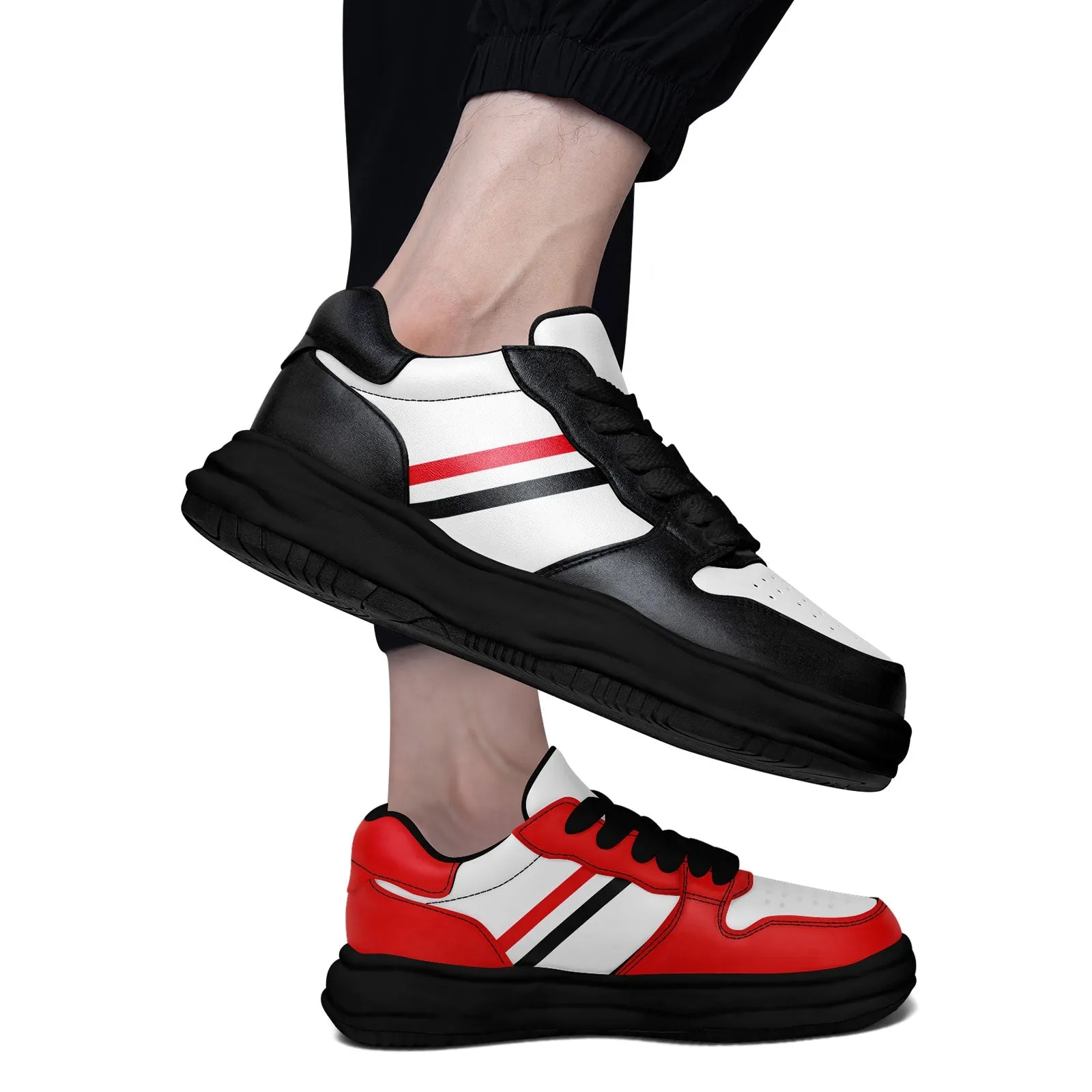 Corporate Gifts,Custom Red Blue Houston Shoes Personalized Sneaker FN032-D020389-12