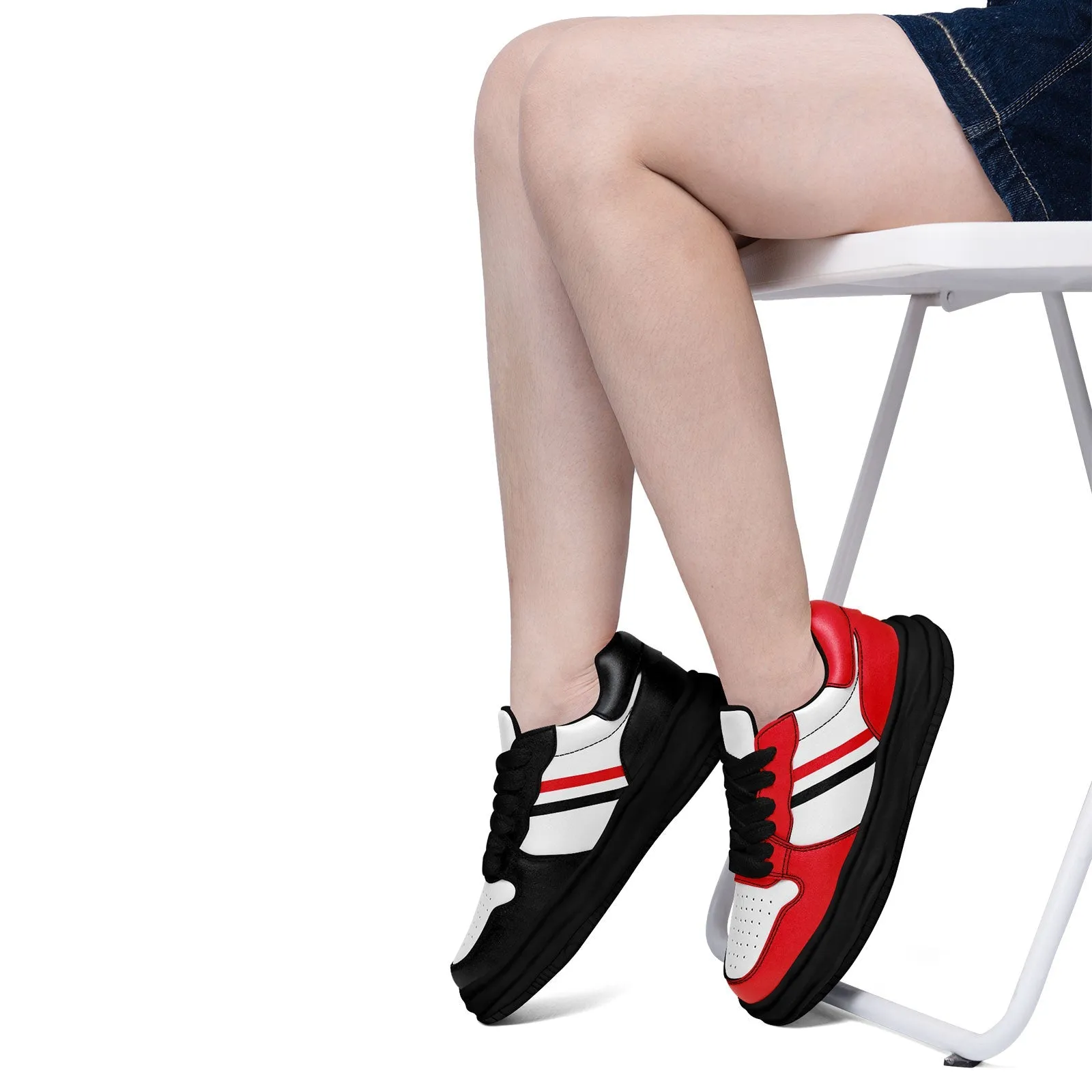 Corporate Gifts,Custom Red Blue Houston Shoes Personalized Sneaker FN032-D020389-12