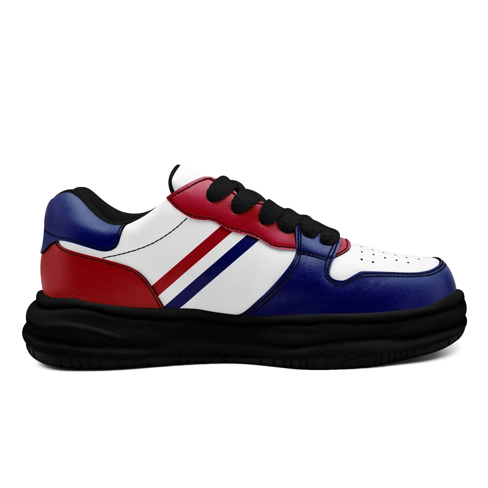 Corporate Gifts,Custom Red Blue New York Shoes Personalized Sneaker FN032-D020389-21