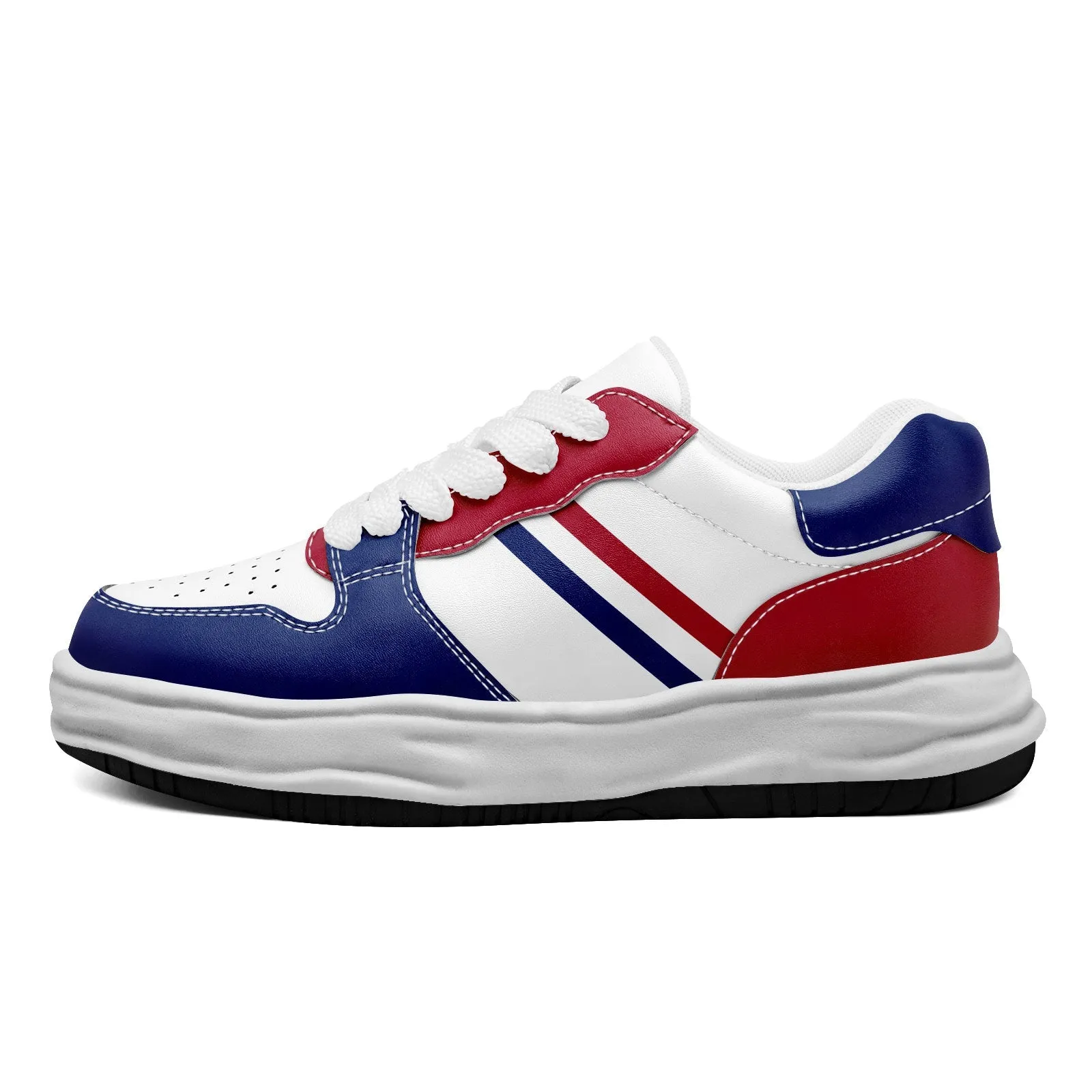 Corporate Gifts,Custom Red Blue New York Shoes Personalized Sneaker FN032-D020389-21