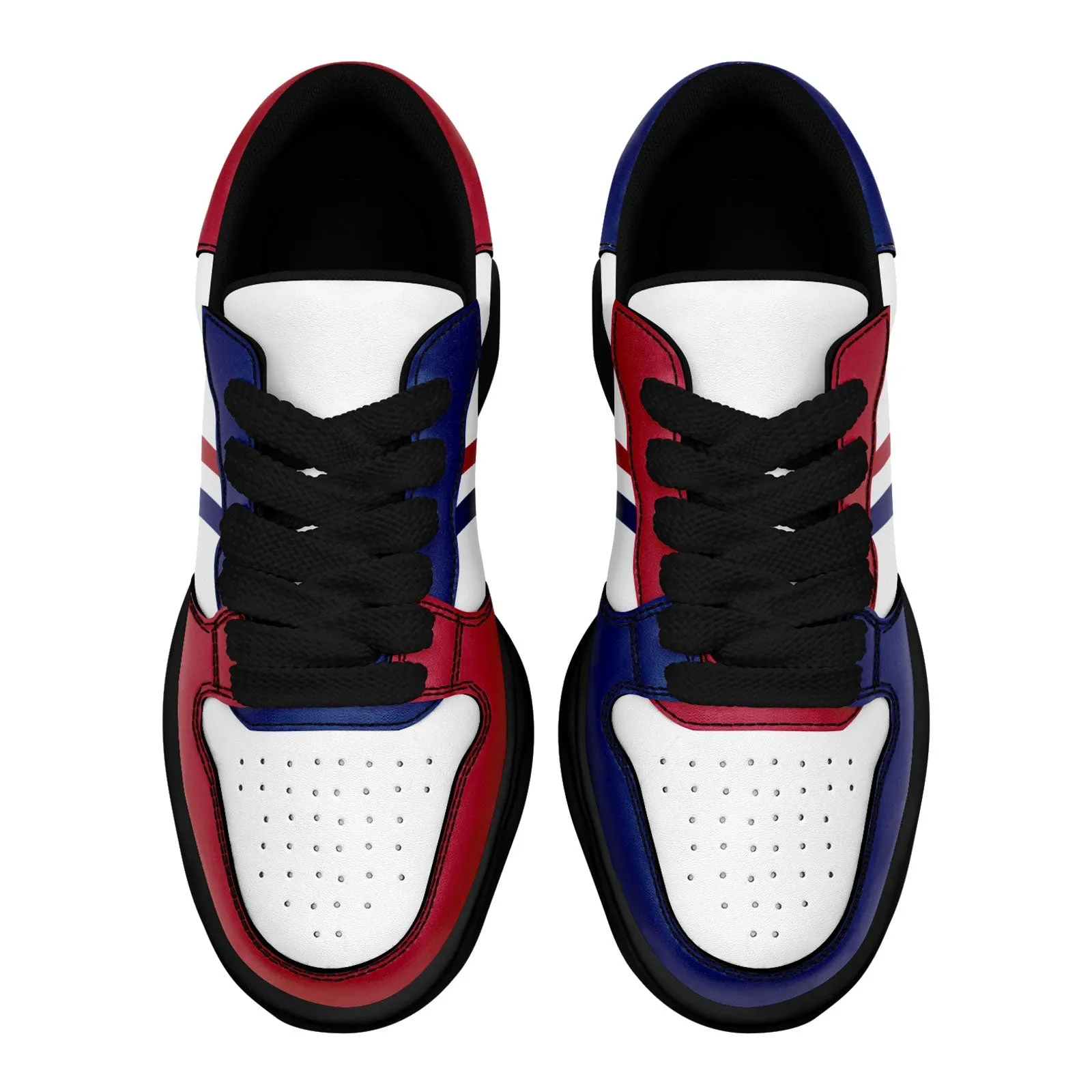 Corporate Gifts,Custom Red Blue New York Shoes Personalized Sneaker FN032-D020389-21