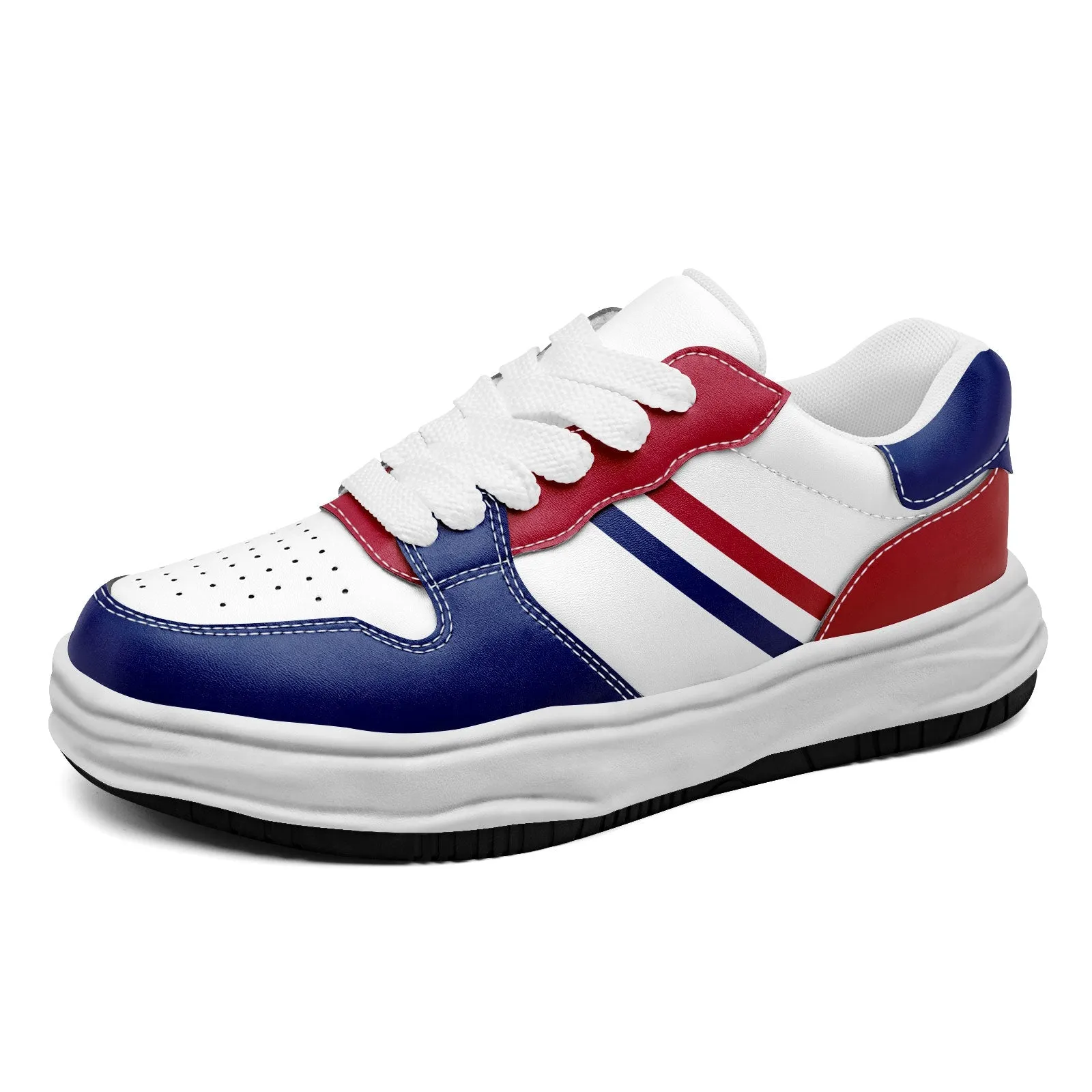 Corporate Gifts,Custom Red Blue New York Shoes Personalized Sneaker FN032-D020389-21