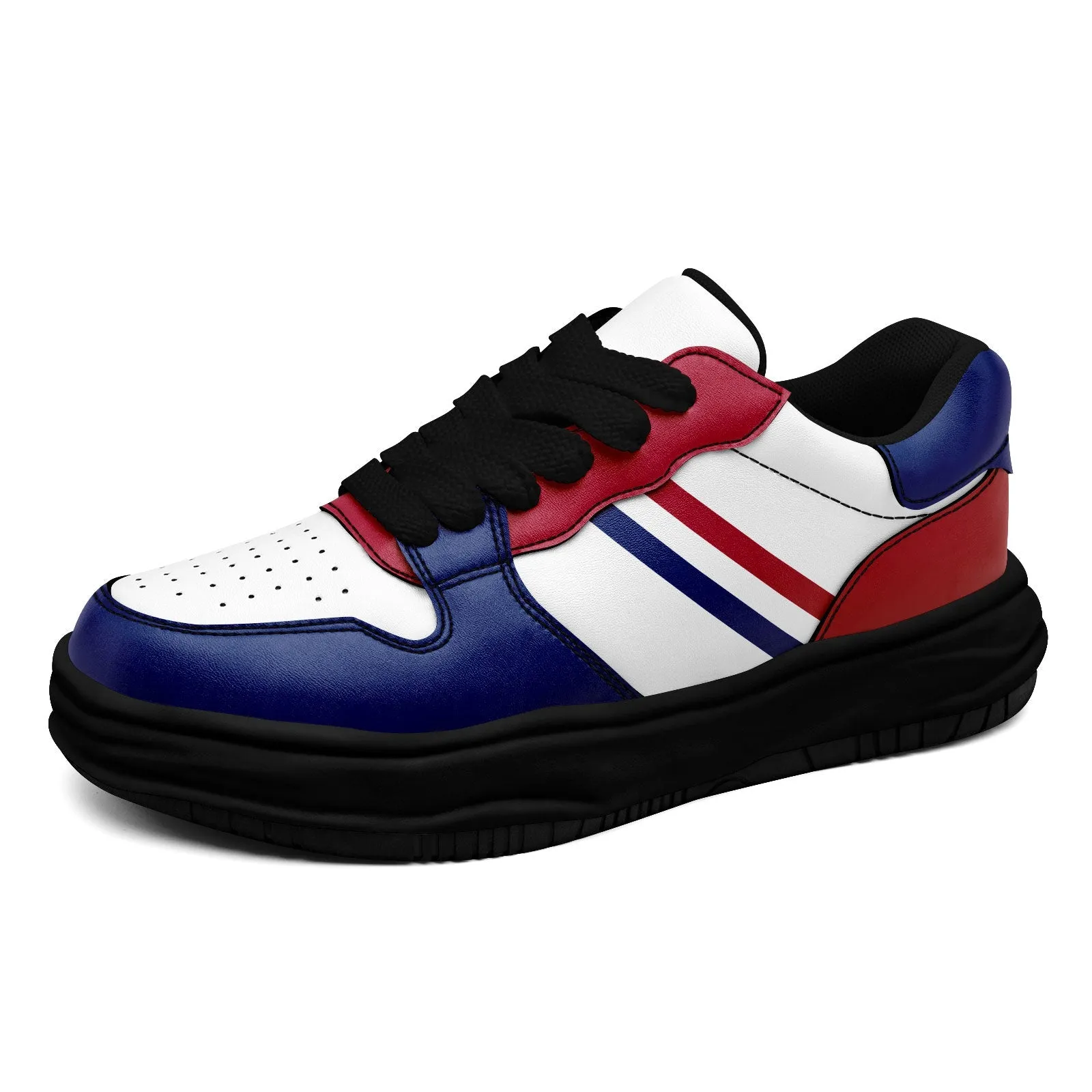Corporate Gifts,Custom Red Blue New York Shoes Personalized Sneaker FN032-D020389-21
