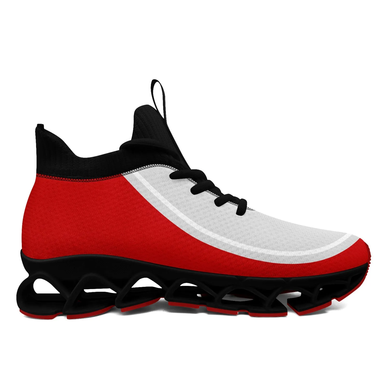 Corporate Gifts,Custom Red Gray Maxsoul Shoes Personalized Sneaker FN030XD-D020388-21