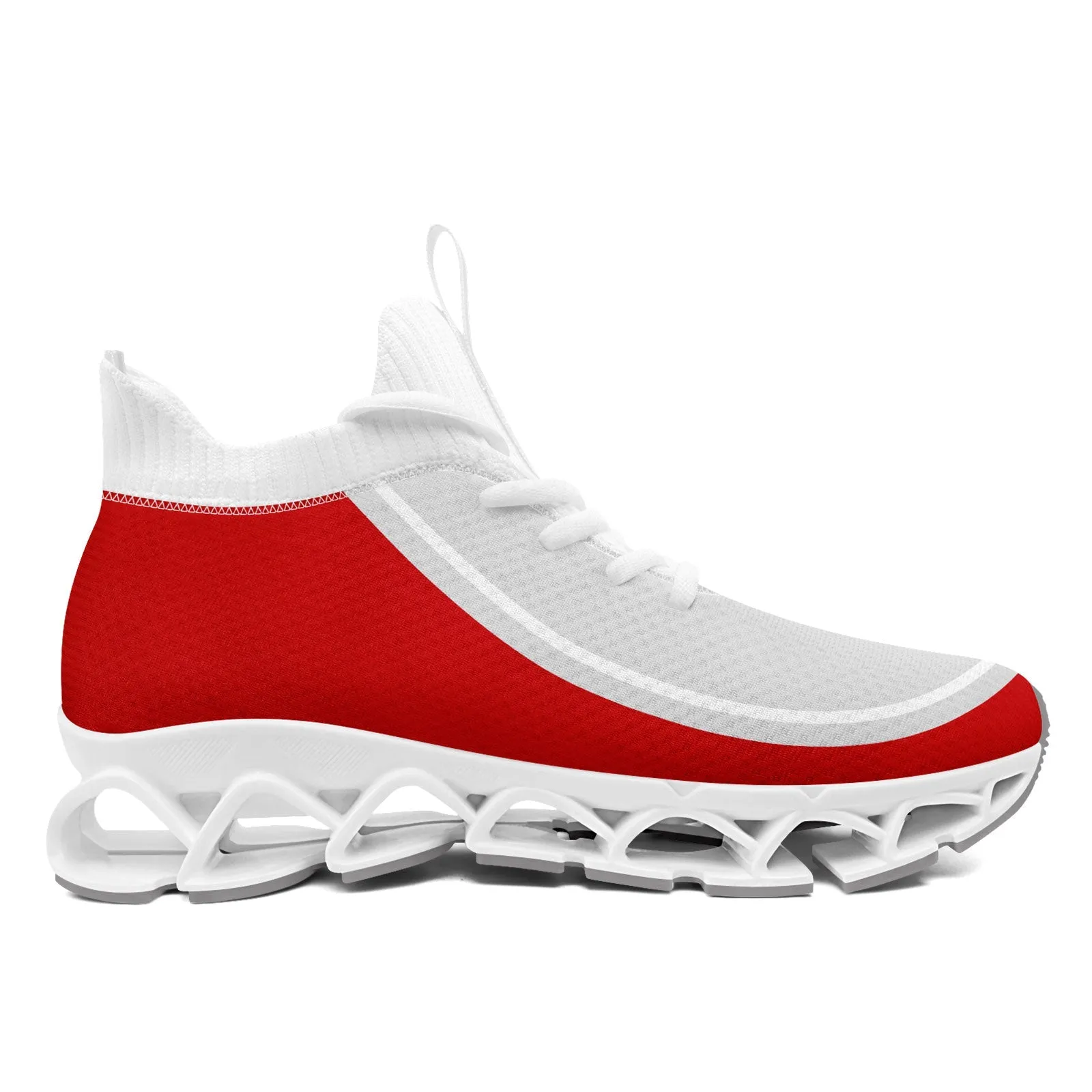 Corporate Gifts,Custom Red Gray Maxsoul Shoes Personalized Sneaker FN030XD-D020388-21