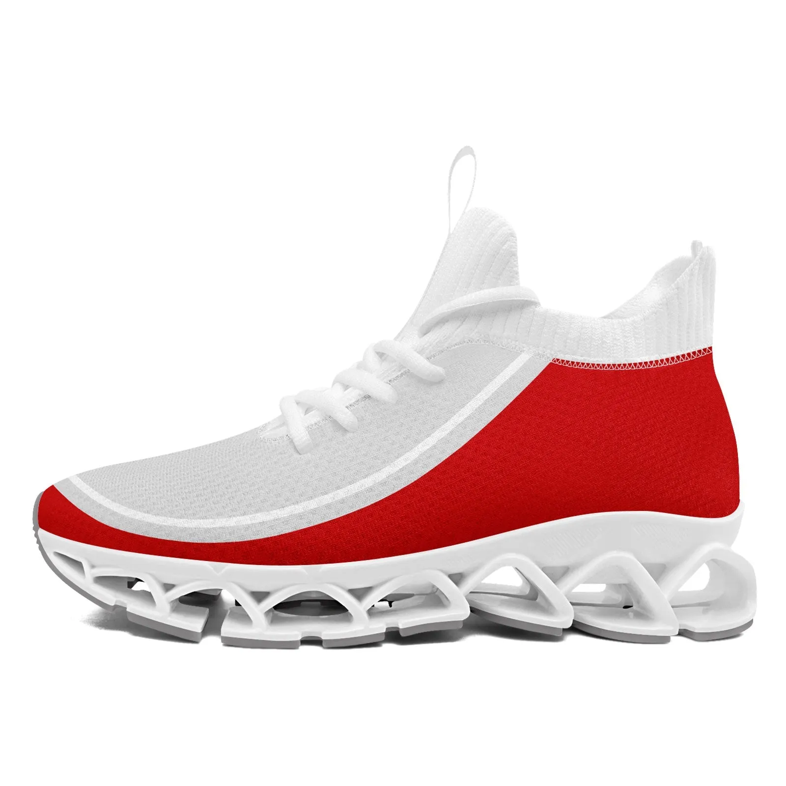 Corporate Gifts,Custom Red Gray Maxsoul Shoes Personalized Sneaker FN030XD-D020388-21