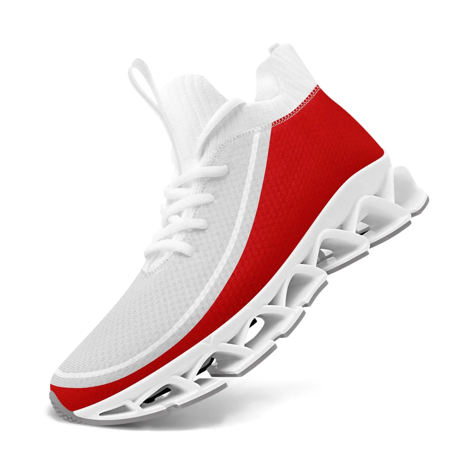 Corporate Gifts,Custom Red Gray Maxsoul Shoes Personalized Sneaker FN030XD-D020388-21