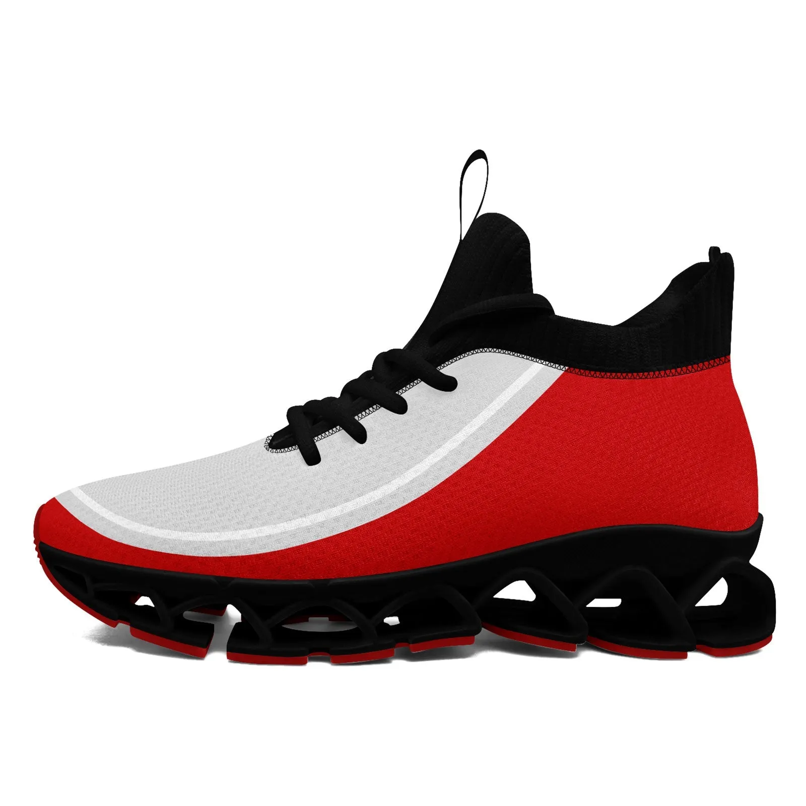 Corporate Gifts,Custom Red Gray Maxsoul Shoes Personalized Sneaker FN030XD-D020388-21